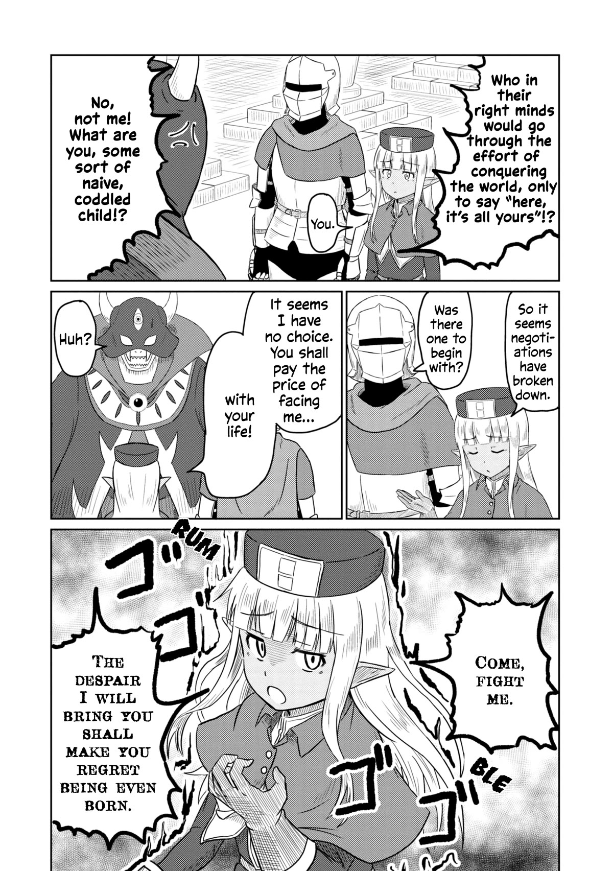 Kono Healer Mendokusai Chapter 42 page 10 - Chapter 42: Dark Lord
