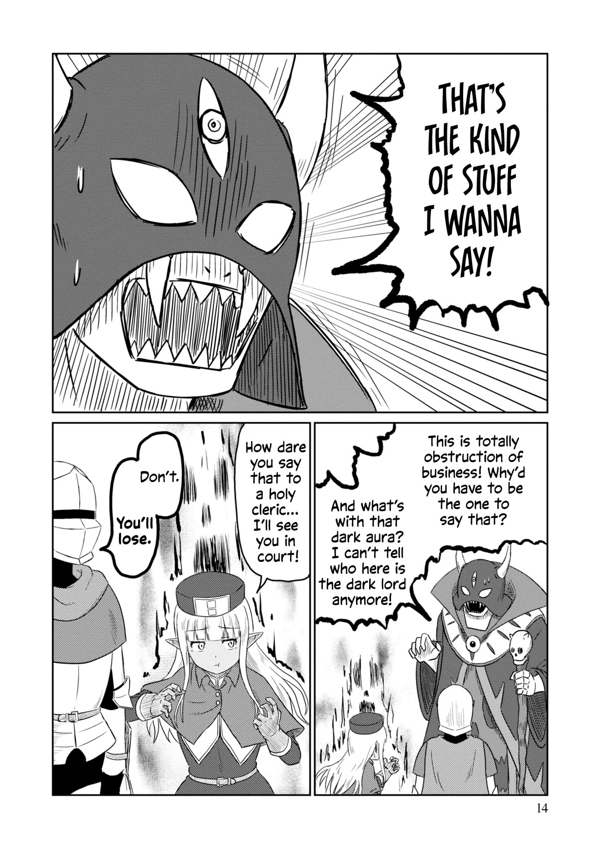 Kono Healer Mendokusai Chapter 42 page 11 - Chapter 42: Dark Lord