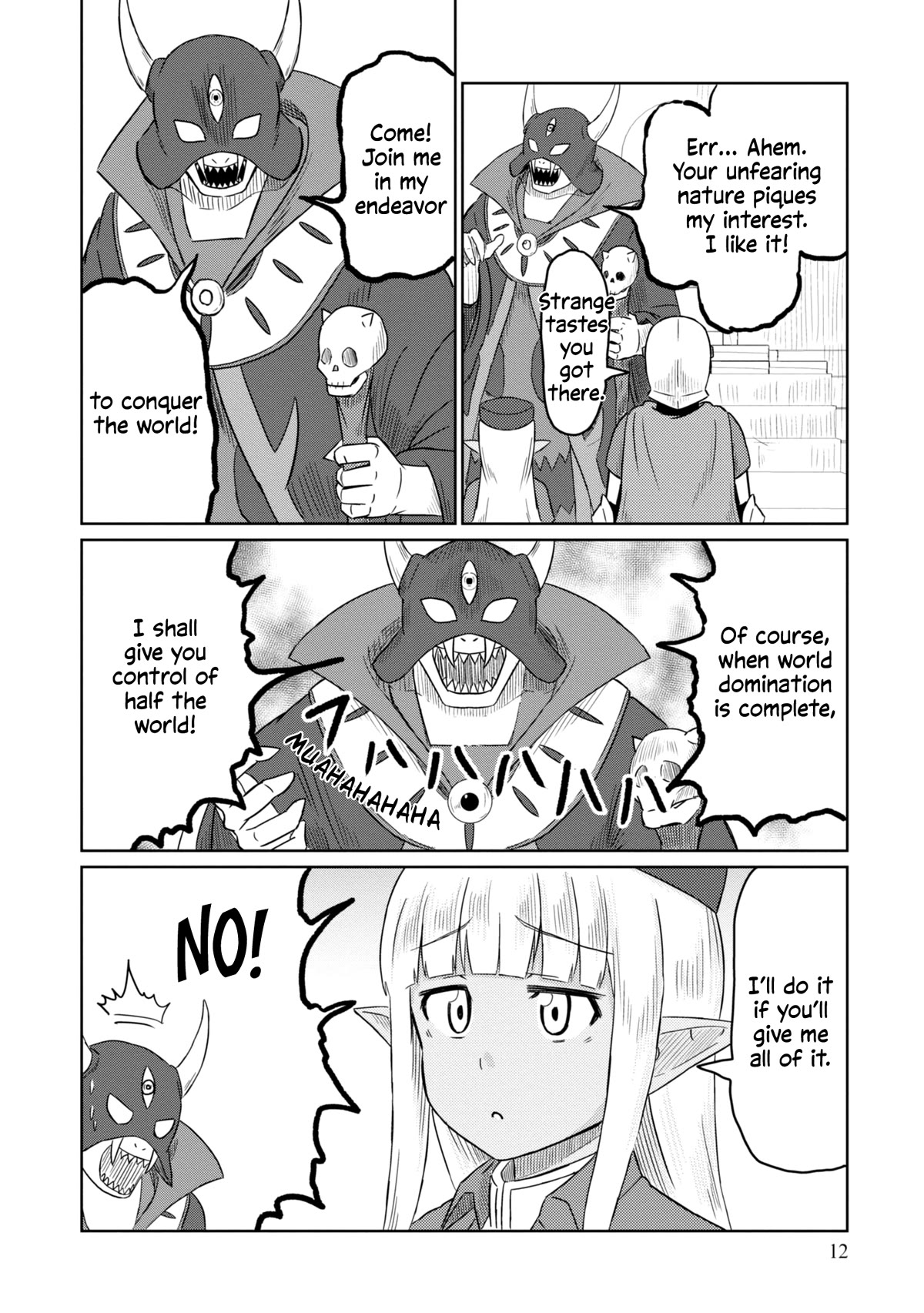 Kono Healer Mendokusai Chapter 42 page 9 - Chapter 42: Dark Lord