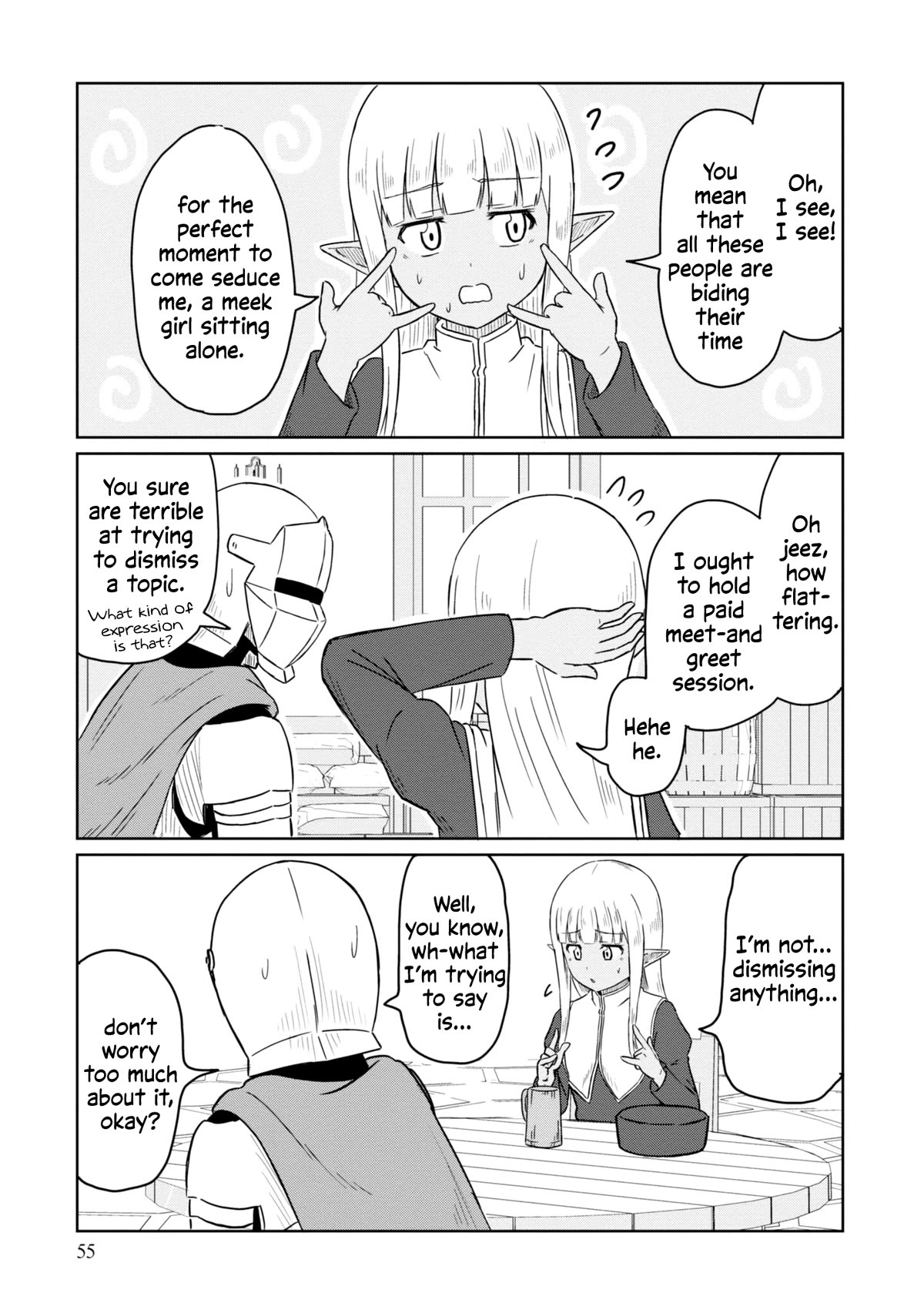 Kono Healer Mendokusai Chapter 45 page 10 - Chapter 45: At the Tavern