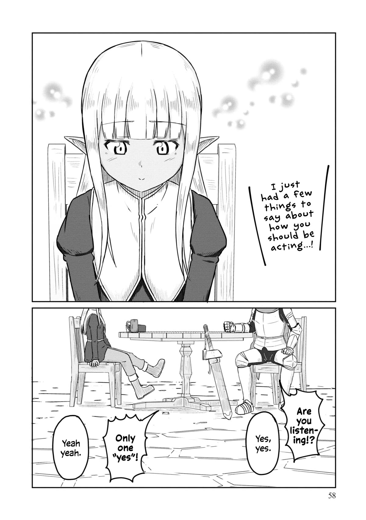 Kono Healer Mendokusai Chapter 45 page 13 - Chapter 45: At the Tavern