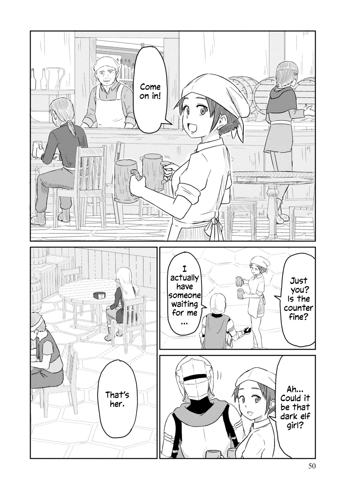 Kono Healer Mendokusai Chapter 45 page 5 - Chapter 45: At the Tavern