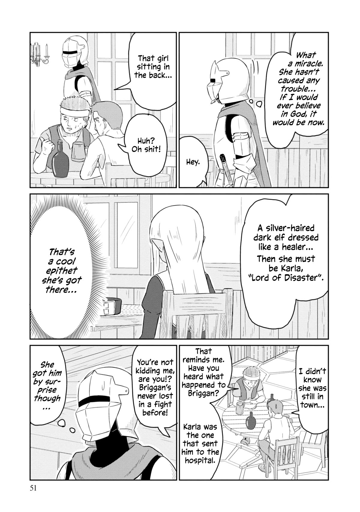Kono Healer Mendokusai Chapter 45 page 6 - Chapter 45: At the Tavern