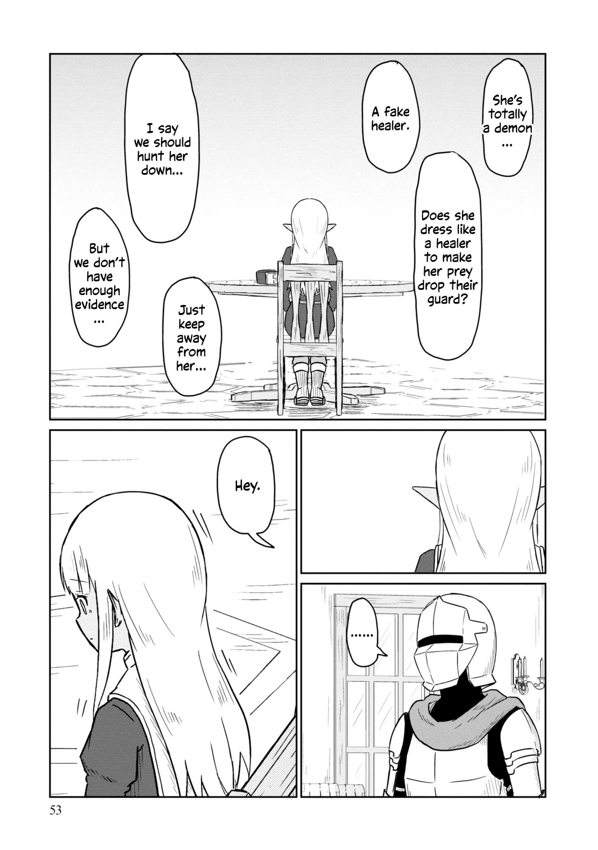 Kono Healer Mendokusai Chapter 45 page 8 - Chapter 45: At the Tavern
