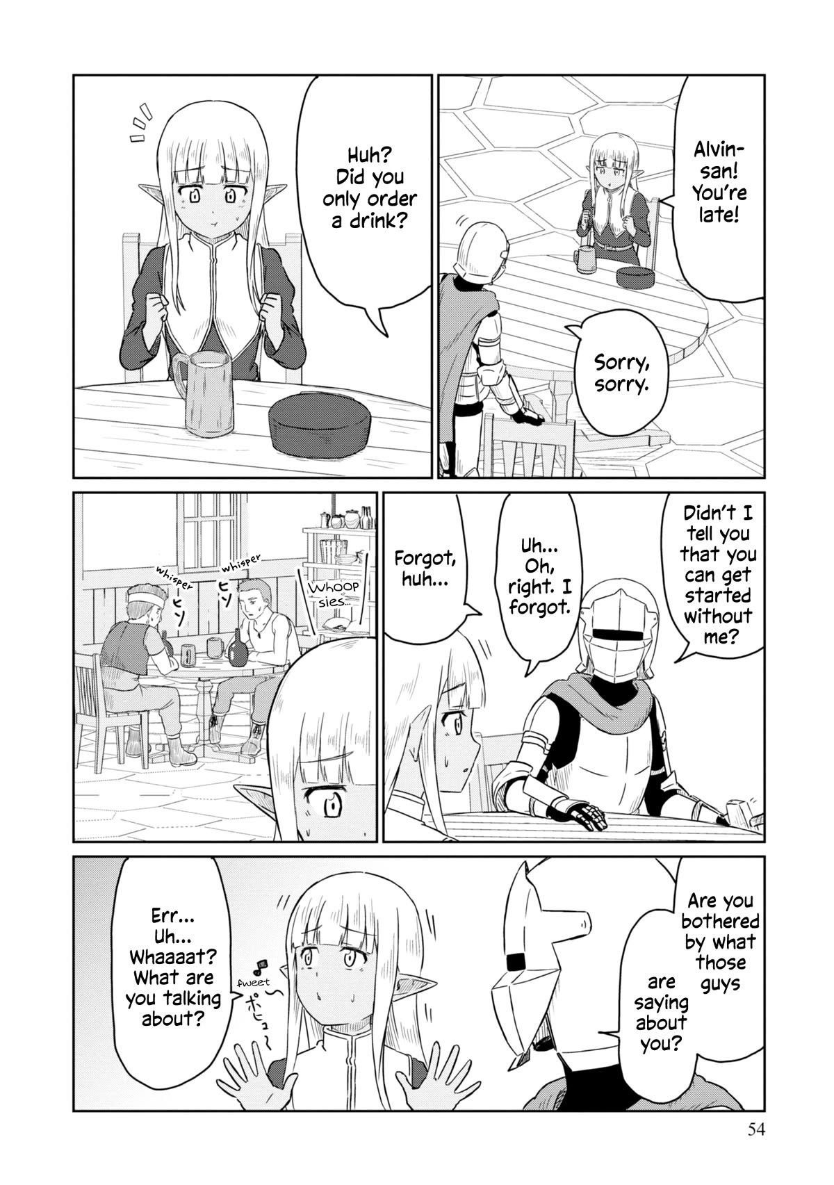 Kono Healer Mendokusai Chapter 45 page 9 - Chapter 45: At the Tavern