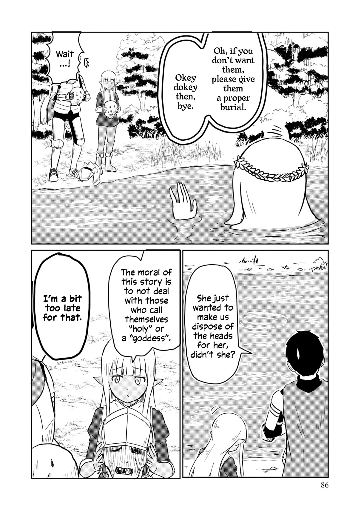 Kono Healer Mendokusai Chapter 47 page 13 - Chapter 47: Goddess of the Lake