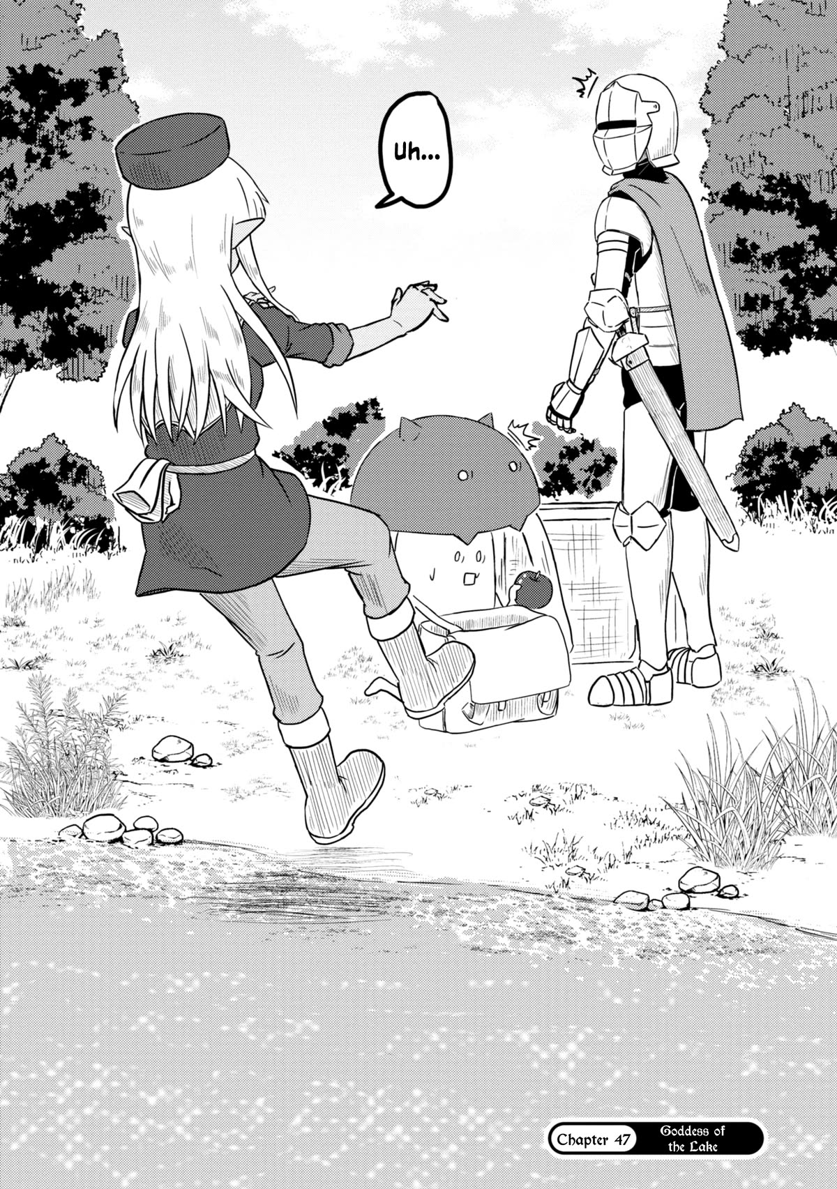 Kono Healer Mendokusai Chapter 47 page 3 - Chapter 47: Goddess of the Lake