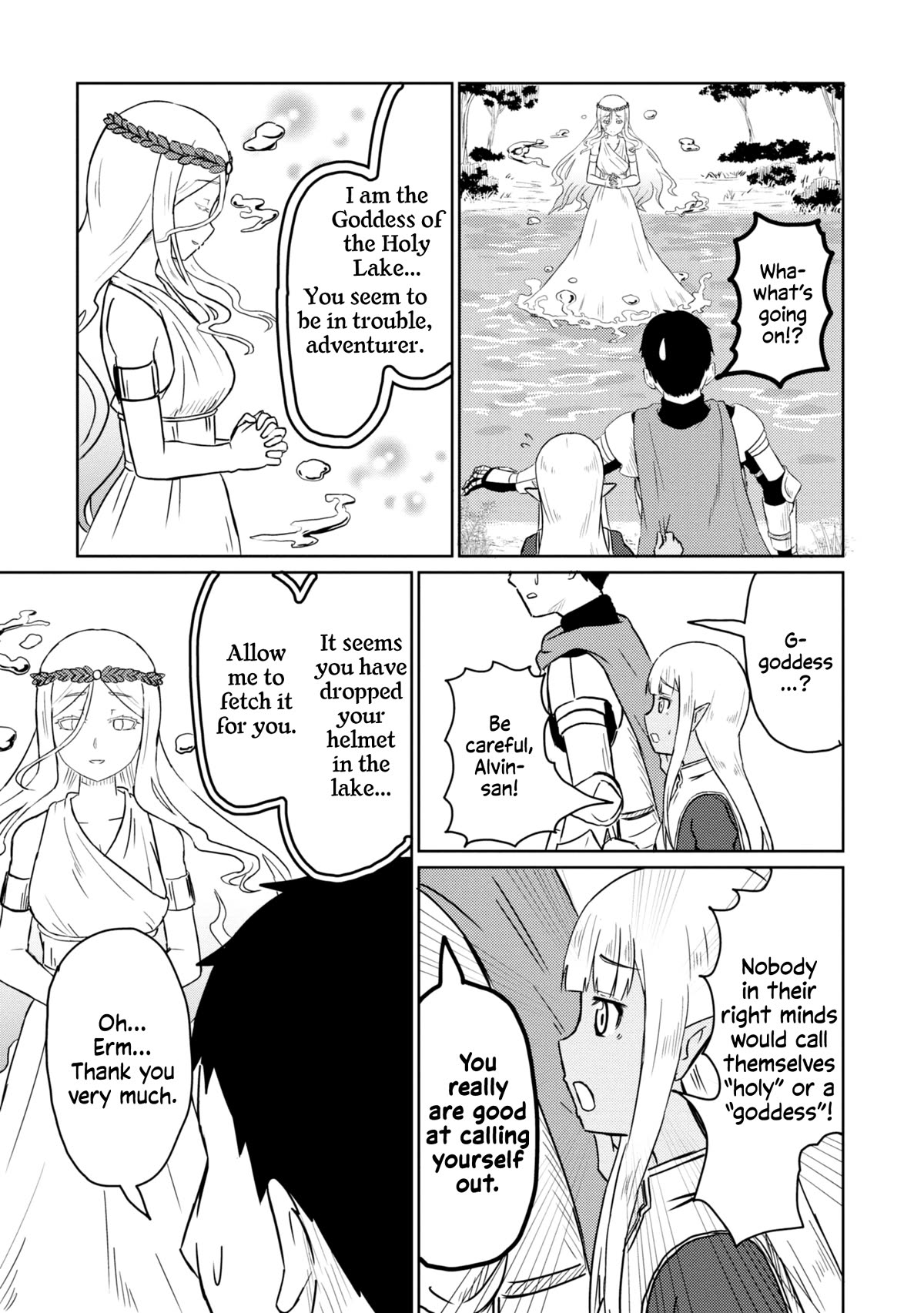 Kono Healer Mendokusai Chapter 47 page 8 - Chapter 47: Goddess of the Lake