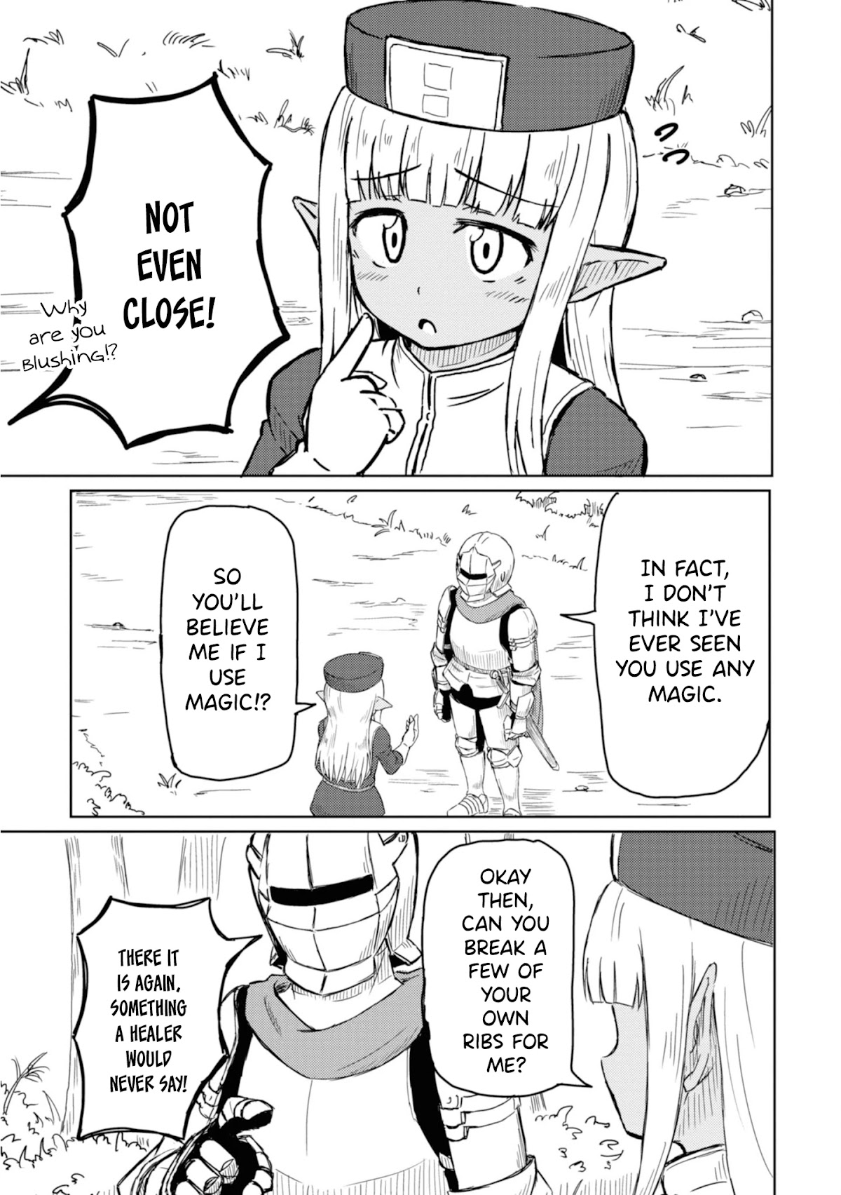 Kono Healer Mendokusai Chapter 5 page 6 - Chapter 5: Doubt