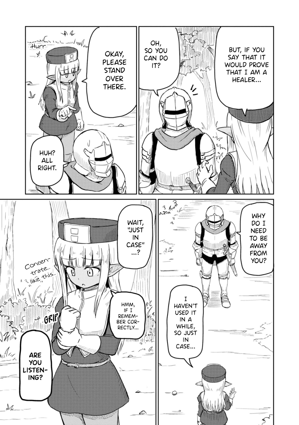 Kono Healer Mendokusai Chapter 5 page 9 - Chapter 5: Doubt