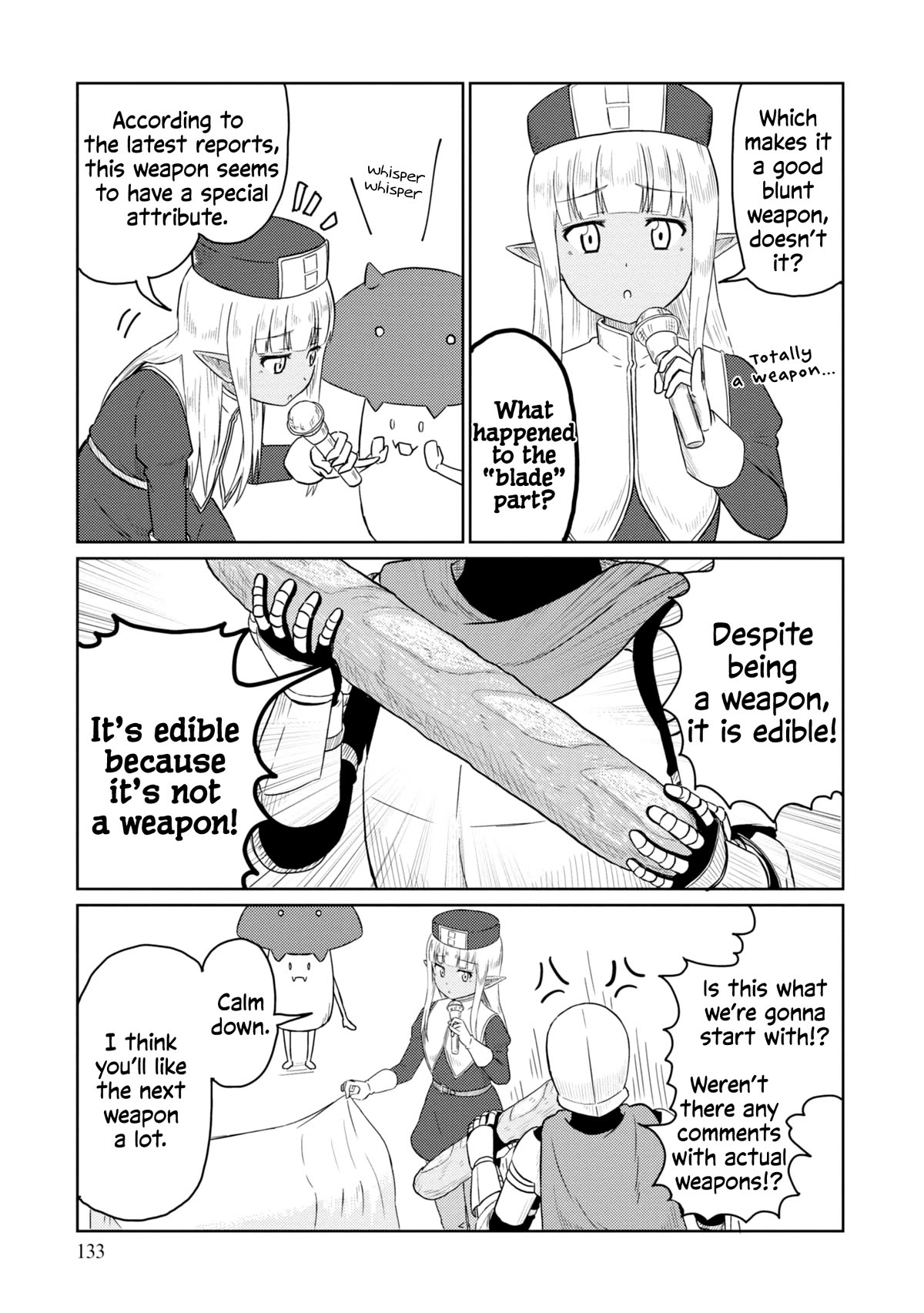 Kono Healer Mendokusai Chapter 50.1 page 4 - Chapter 50.1: New Weapon