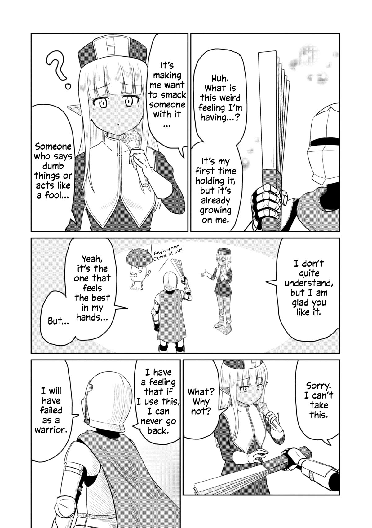 Kono Healer Mendokusai Chapter 50.1 page 8 - Chapter 50.1: New Weapon