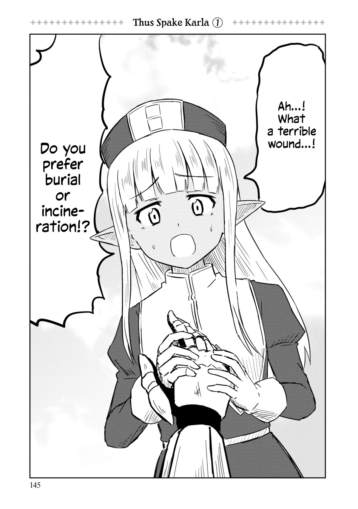 Kono Healer Mendokusai Chapter 50.3 page 2 - Chapter 50.3: Thus Spake Karla