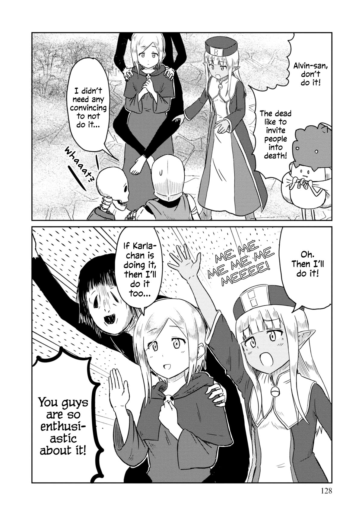 Kono Healer Mendokusai Chapter 50 page 13 - Chapter 50: Graveyard