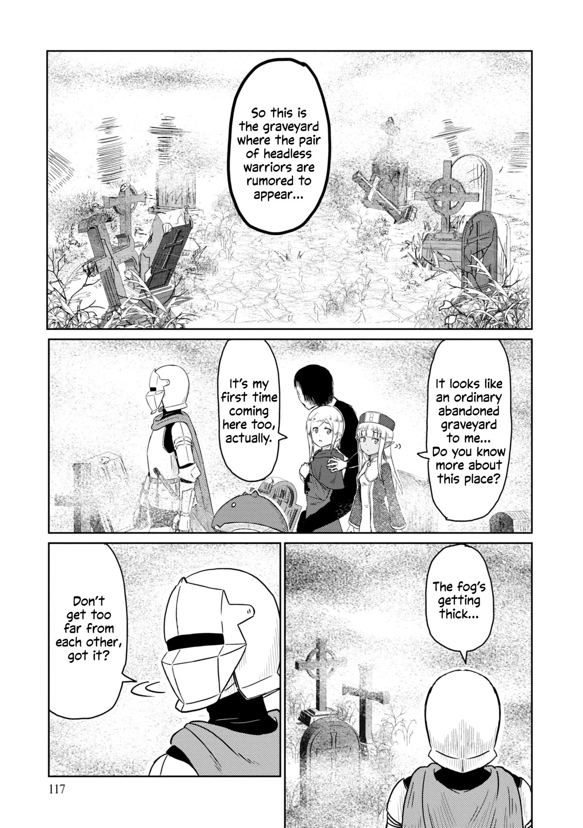Kono Healer Mendokusai Chapter 50 page 2 - Chapter 50: Graveyard