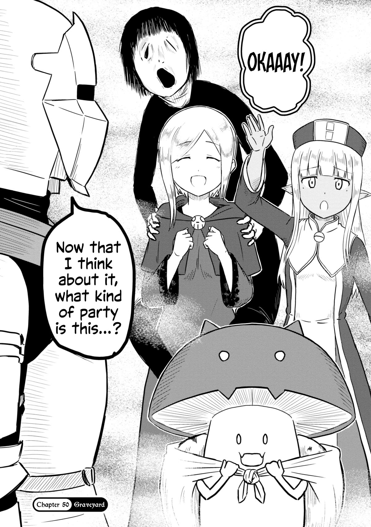 Kono Healer Mendokusai Chapter 50 page 3 - Chapter 50: Graveyard