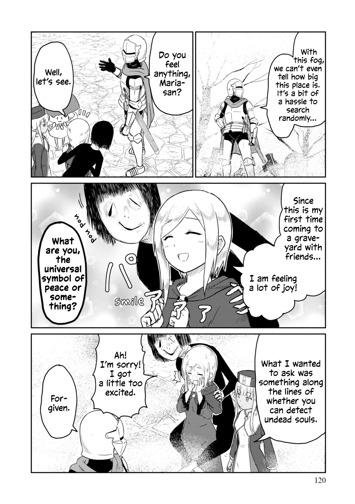 Kono Healer Mendokusai Chapter 50 page 5 - Chapter 50: Graveyard