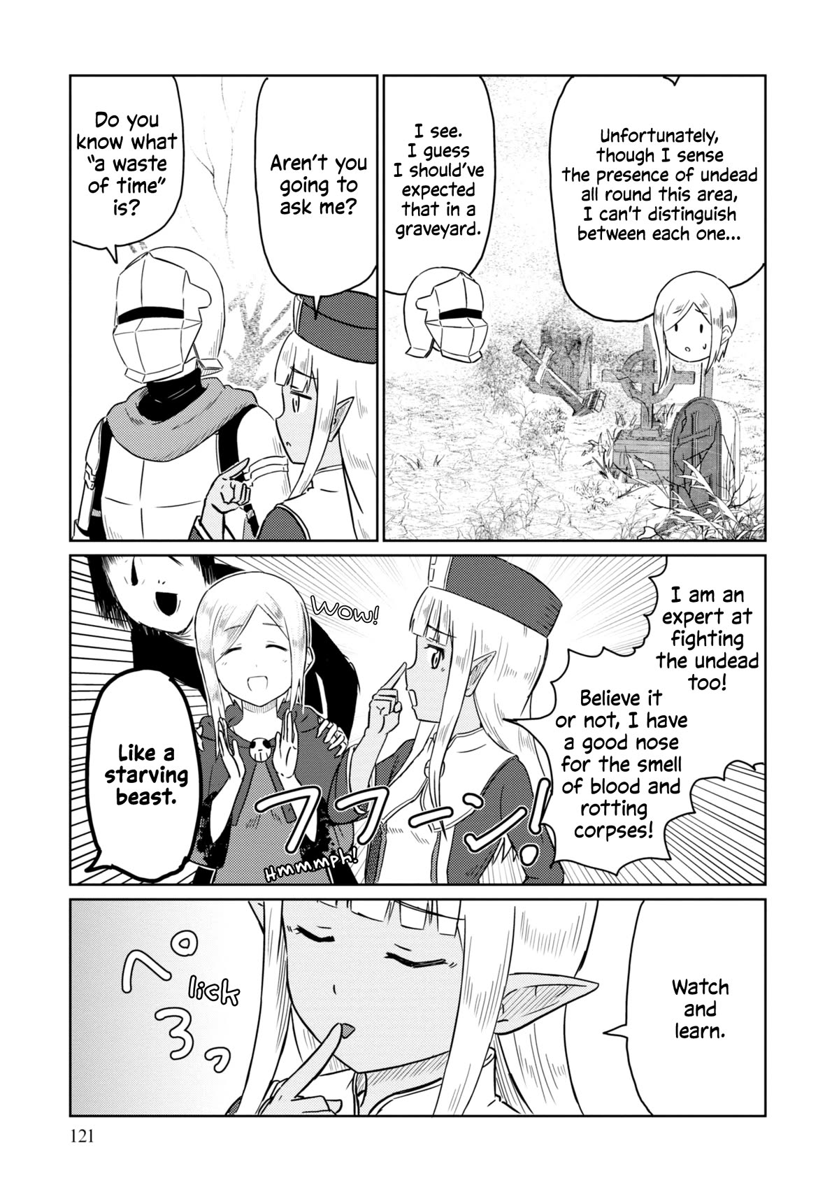 Kono Healer Mendokusai Chapter 50 page 6 - Chapter 50: Graveyard