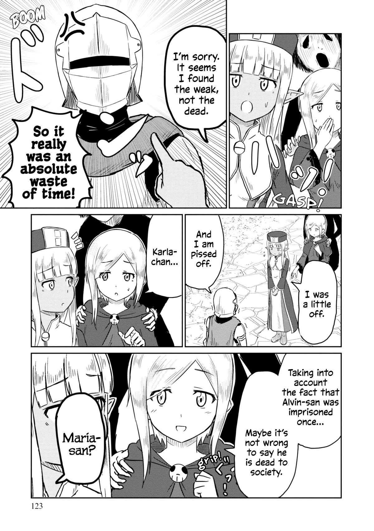Kono Healer Mendokusai Chapter 50 page 8 - Chapter 50: Graveyard
