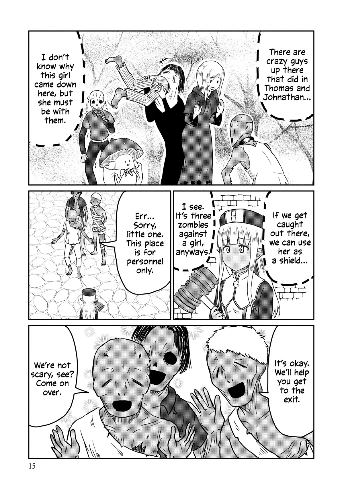 Kono Healer Mendokusai Chapter 51 page 10 - Chapter 51: Underground