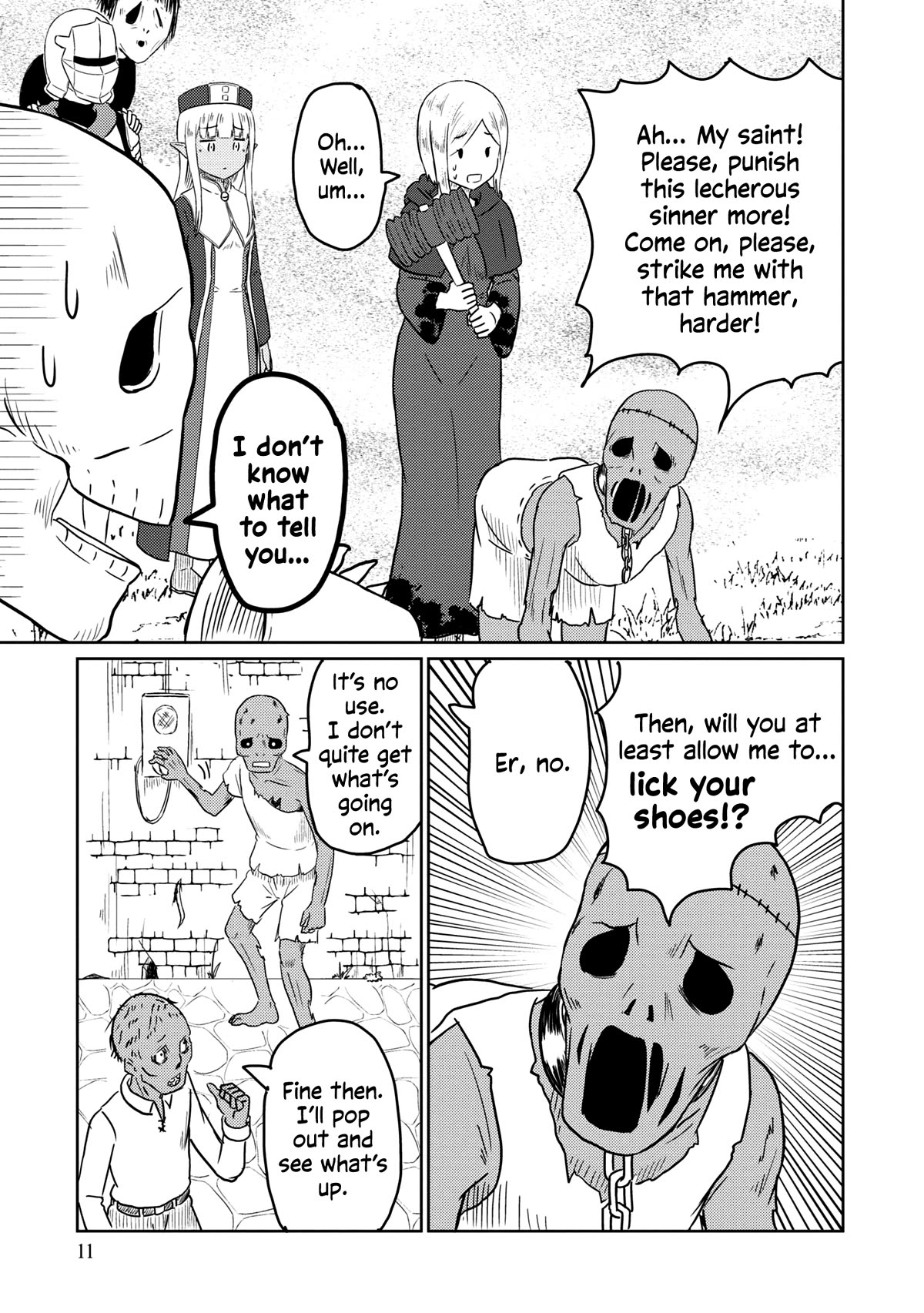 Kono Healer Mendokusai Chapter 51 page 6 - Chapter 51: Underground