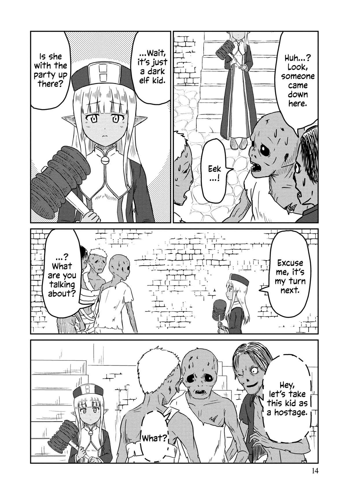 Kono Healer Mendokusai Chapter 51 page 9 - Chapter 51: Underground