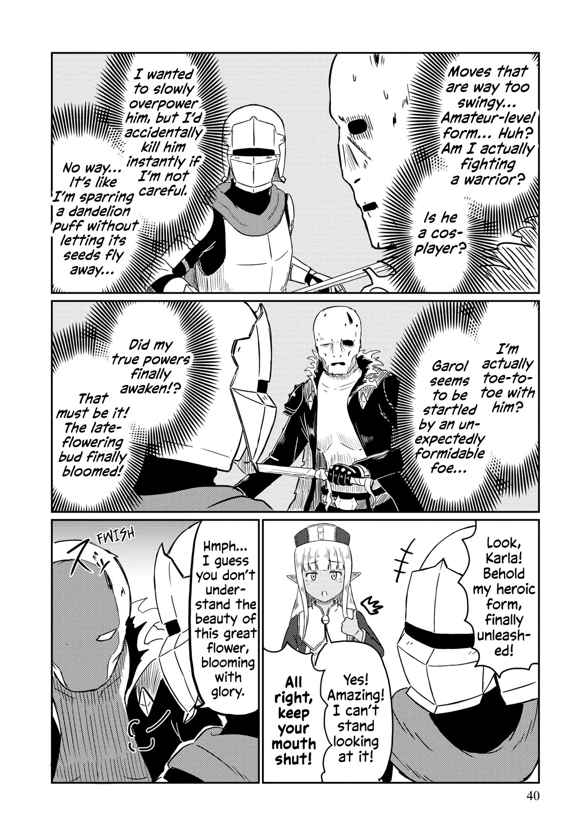 Kono Healer Mendokusai Chapter 53 page 9 - Chapter 53: Spellsword Awakened