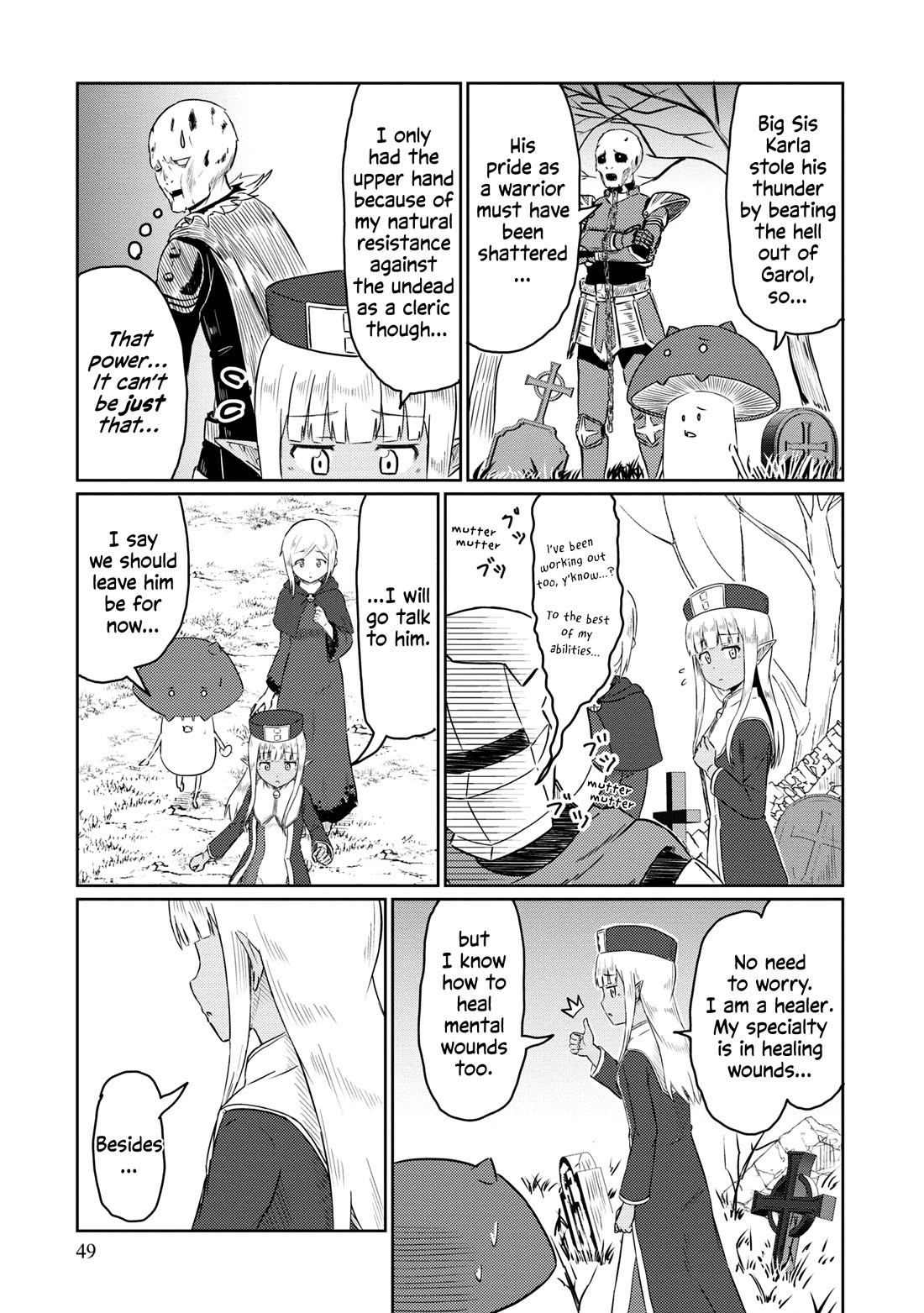 Kono Healer Mendokusai Chapter 54 page 4 - Chapter 54: A Warrior's Pride