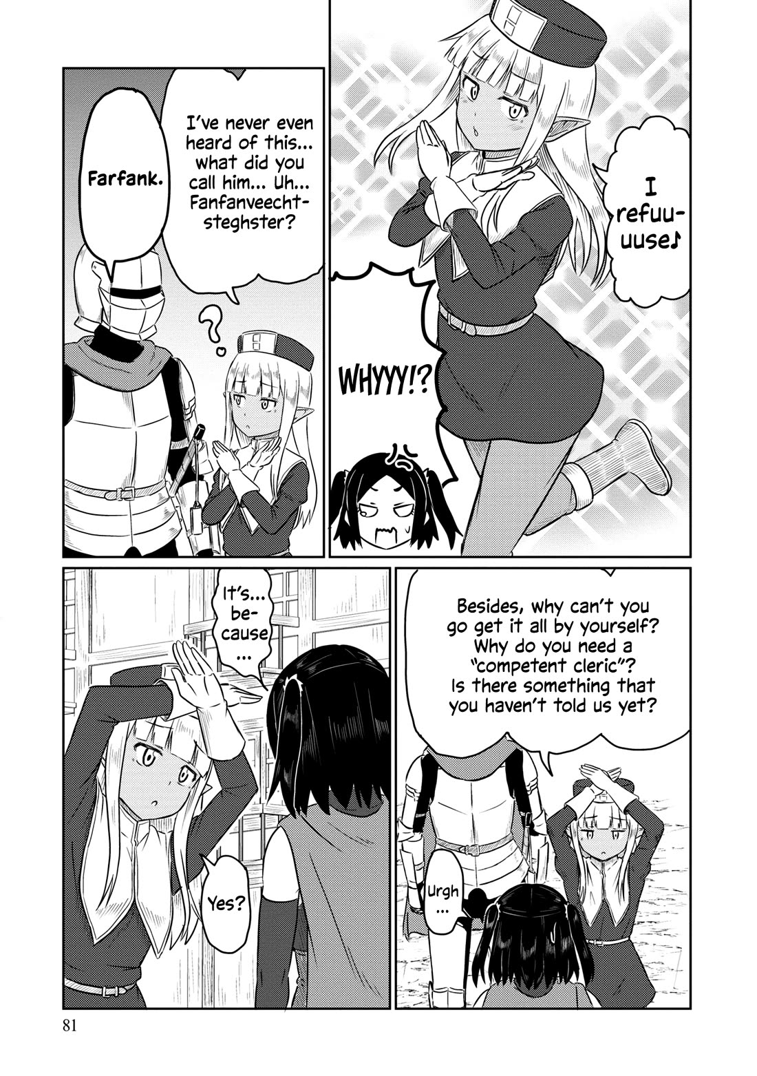 Kono Healer Mendokusai Chapter 56 page 10 - Chapter 56: Recruitment