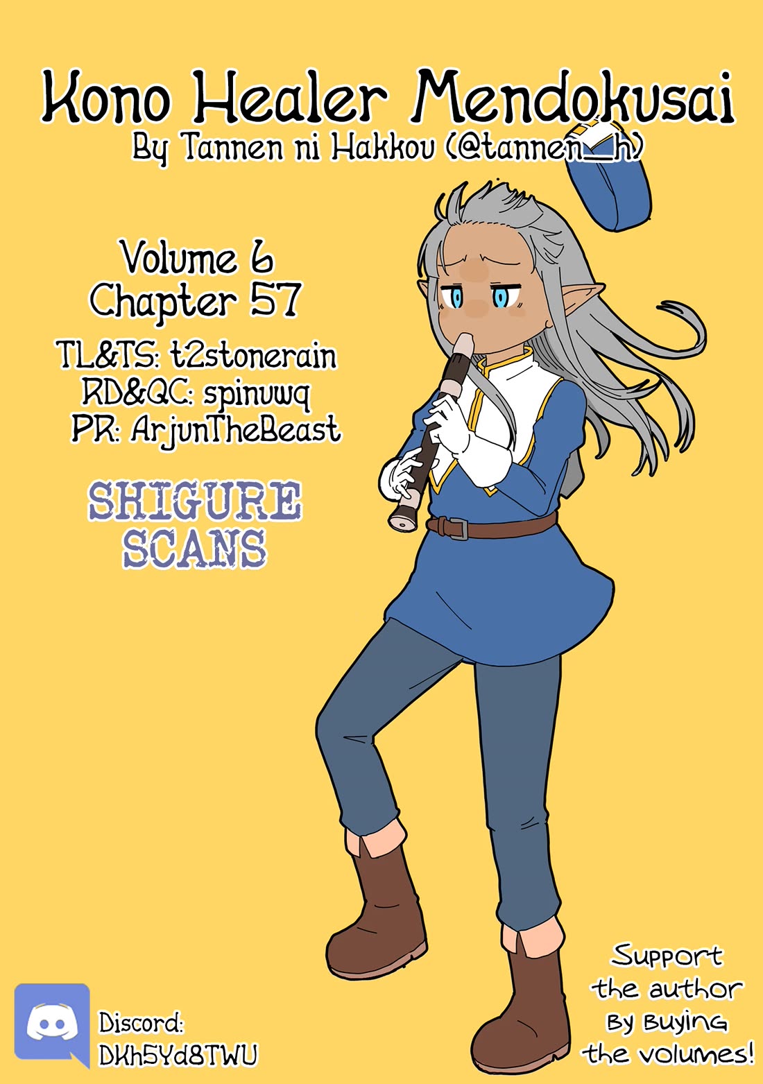 Kono Healer Mendokusai Chapter 57 page 1 - Chapter 57: Monster Encounter