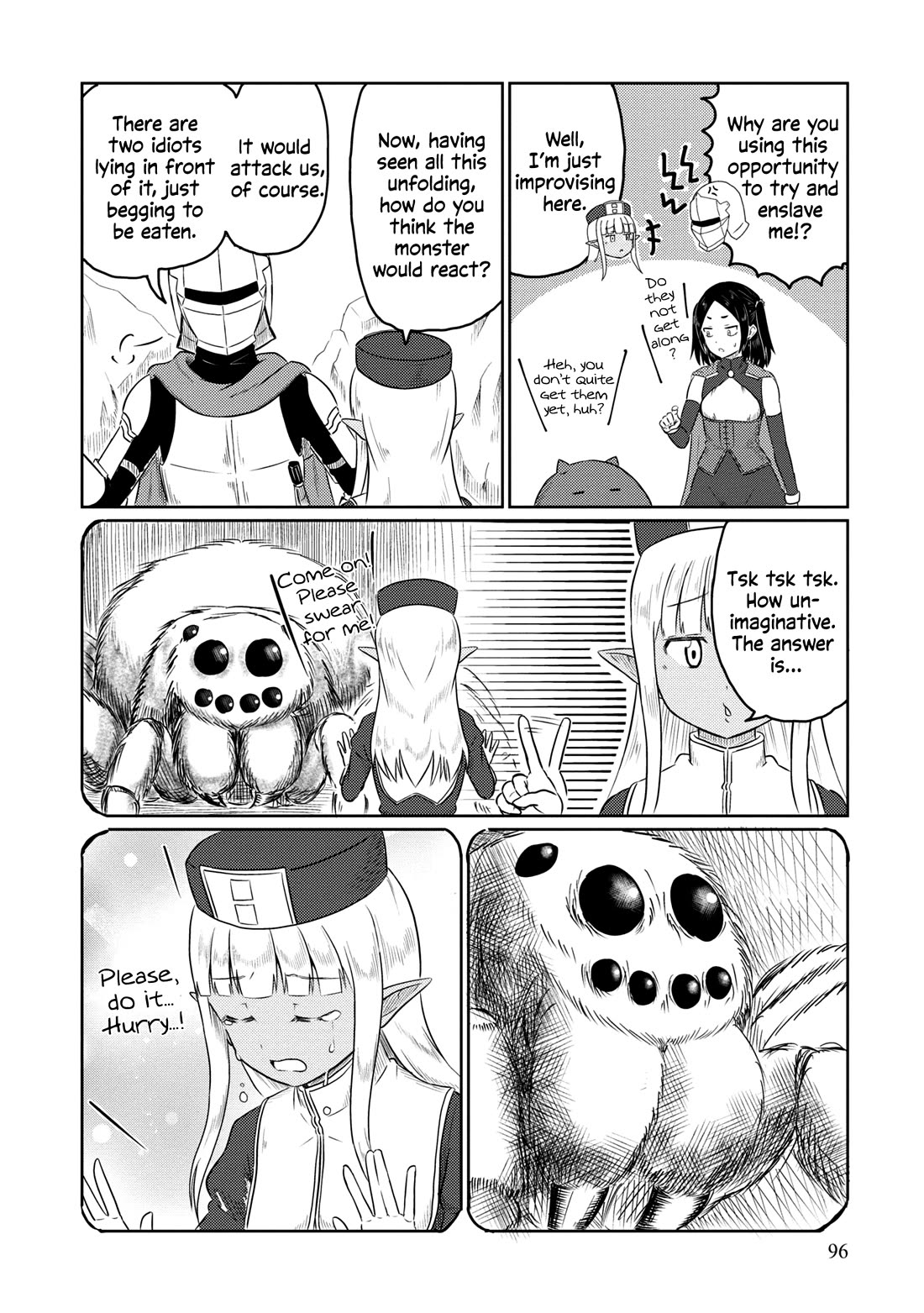Kono Healer Mendokusai Chapter 57 page 11 - Chapter 57: Monster Encounter