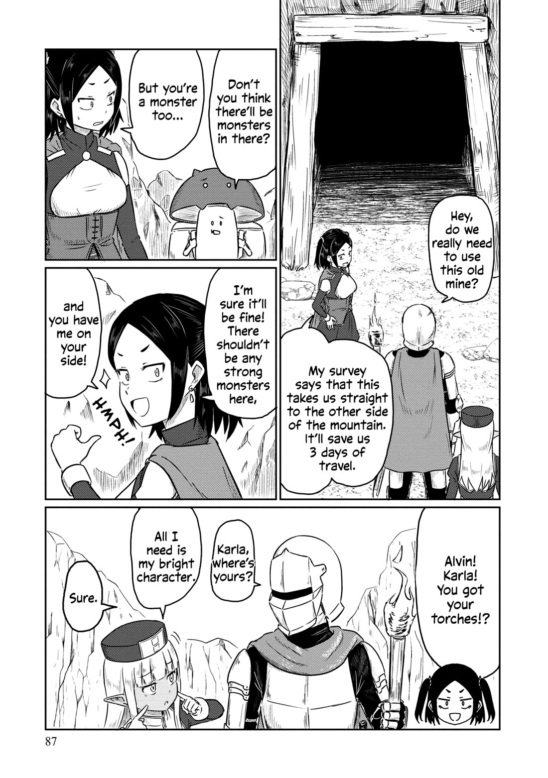 Kono Healer Mendokusai Chapter 57 page 2 - Chapter 57: Monster Encounter