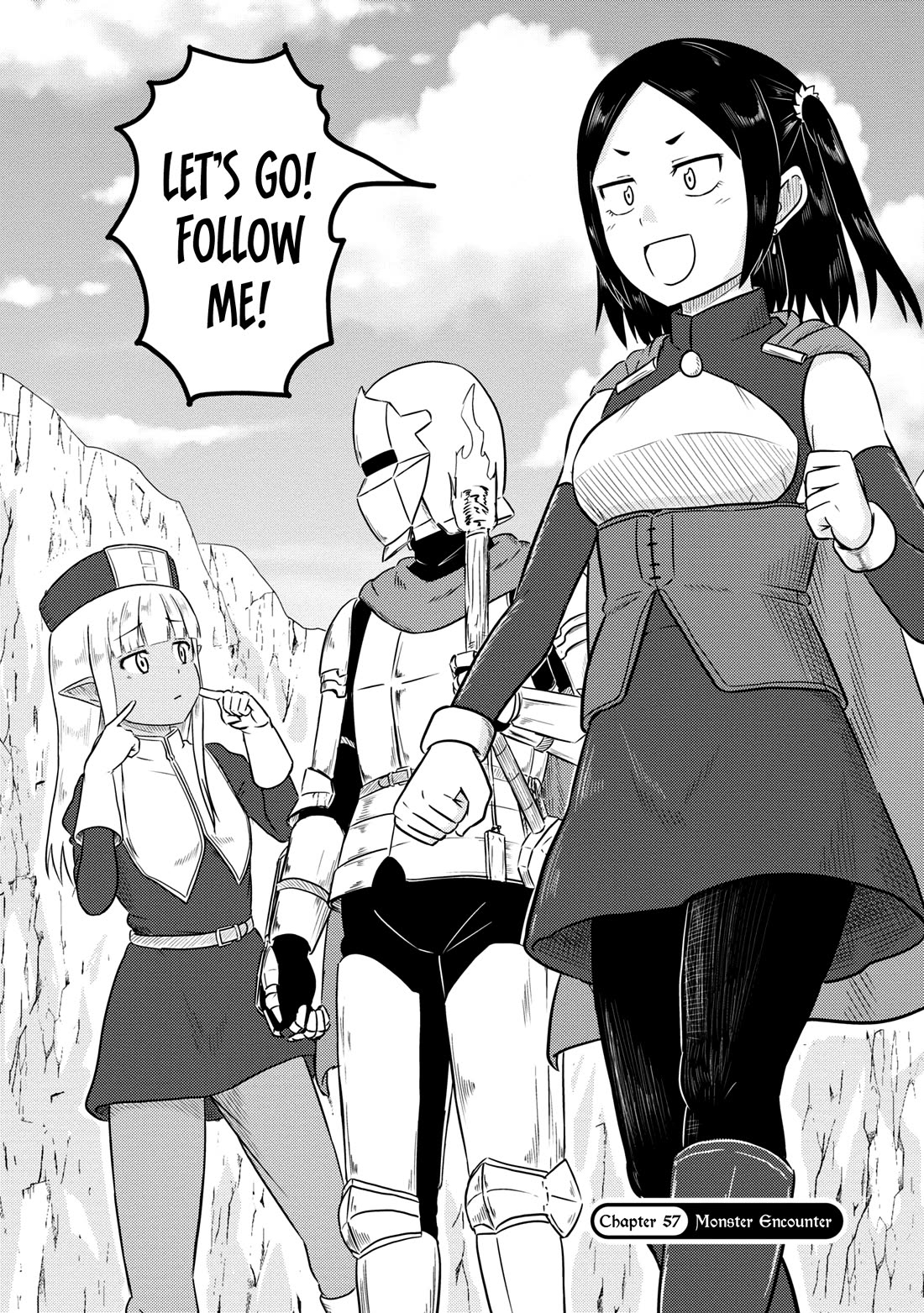 Kono Healer Mendokusai Chapter 57 page 3 - Chapter 57: Monster Encounter