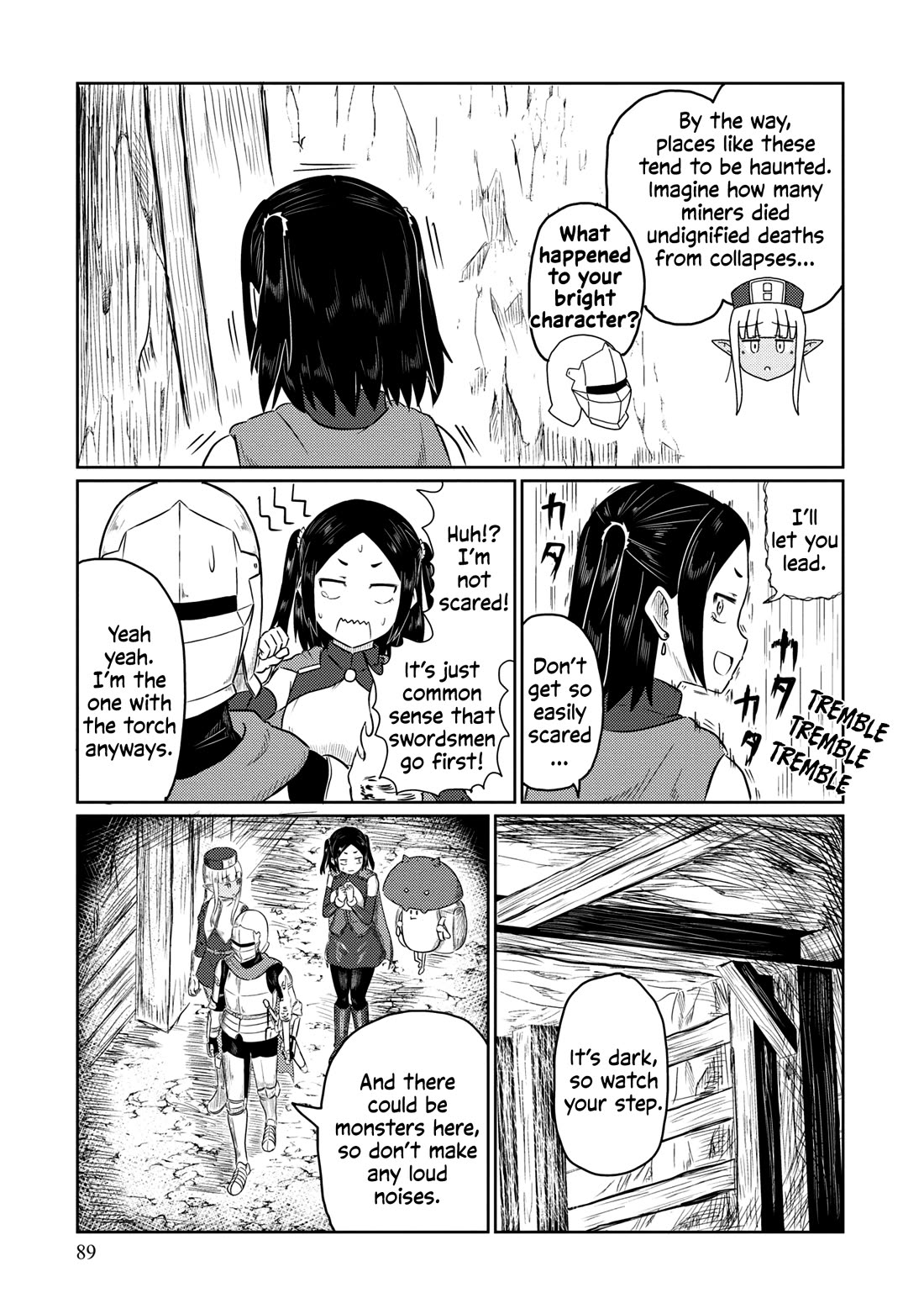 Kono Healer Mendokusai Chapter 57 page 4 - Chapter 57: Monster Encounter