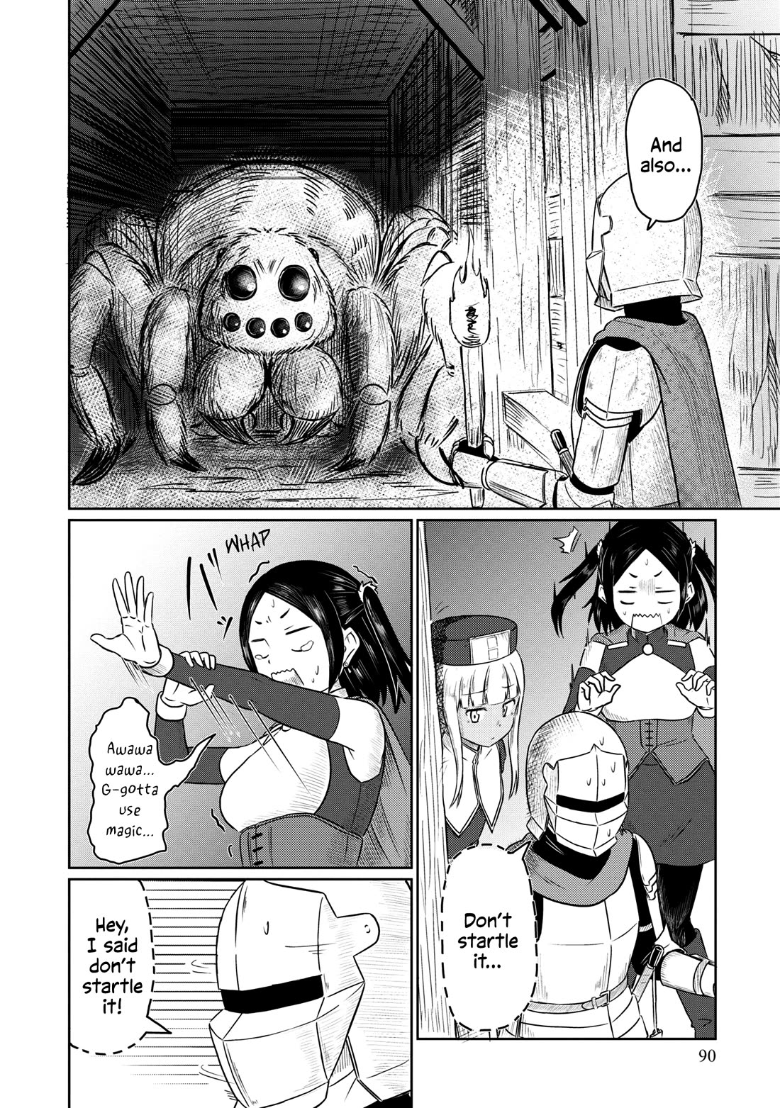 Kono Healer Mendokusai Chapter 57 page 5 - Chapter 57: Monster Encounter