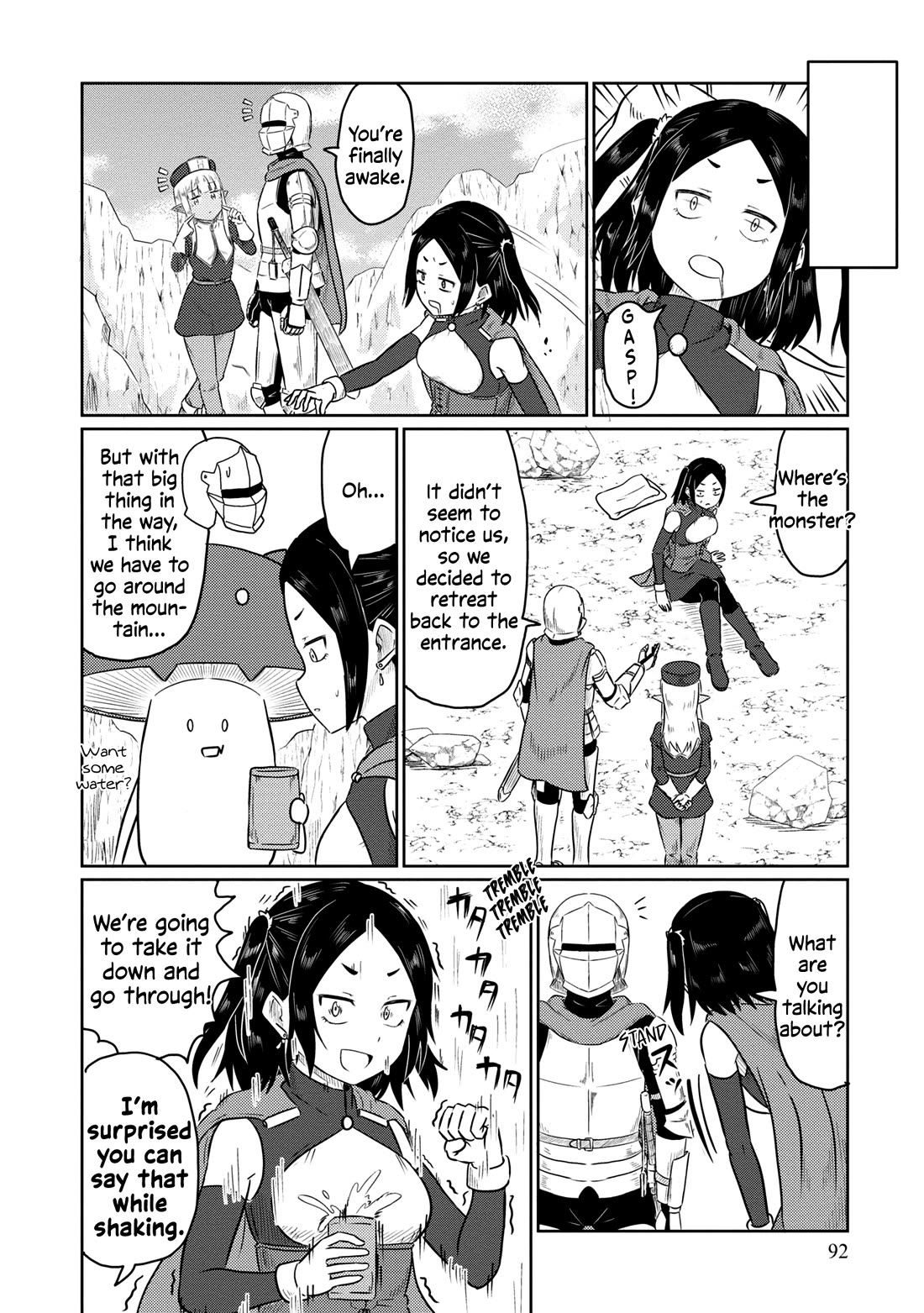 Kono Healer Mendokusai Chapter 57 page 7 - Chapter 57: Monster Encounter