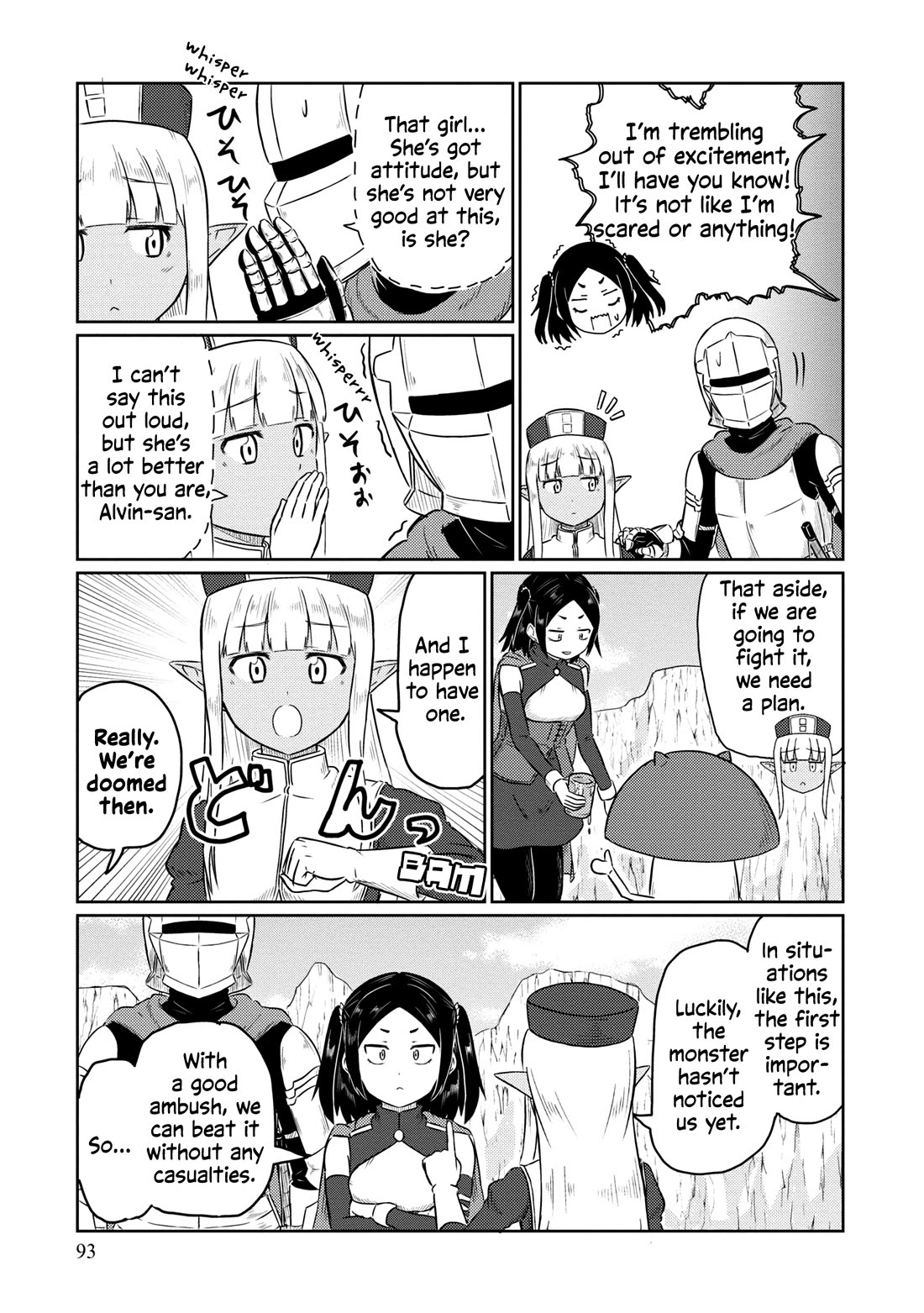 Kono Healer Mendokusai Chapter 57 page 8 - Chapter 57: Monster Encounter