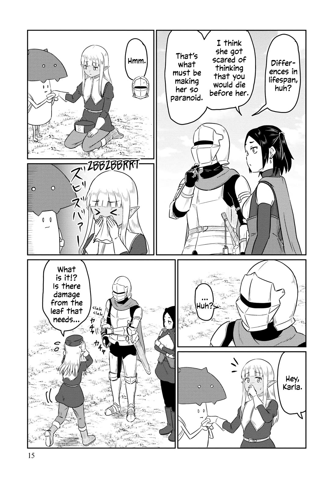 Kono Healer Mendokusai Chapter 60 page 10 - Chapter 60: Worries