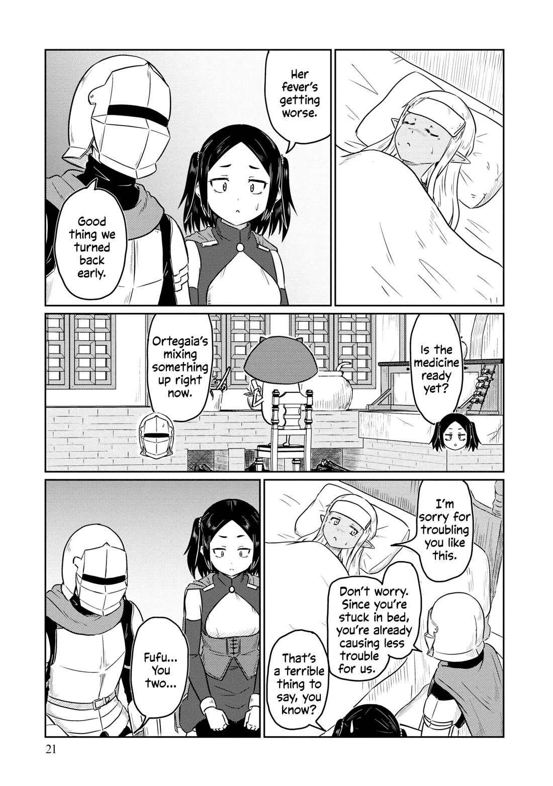 Kono Healer Mendokusai Chapter 61 page 2 - Chapter 61: Lullaby