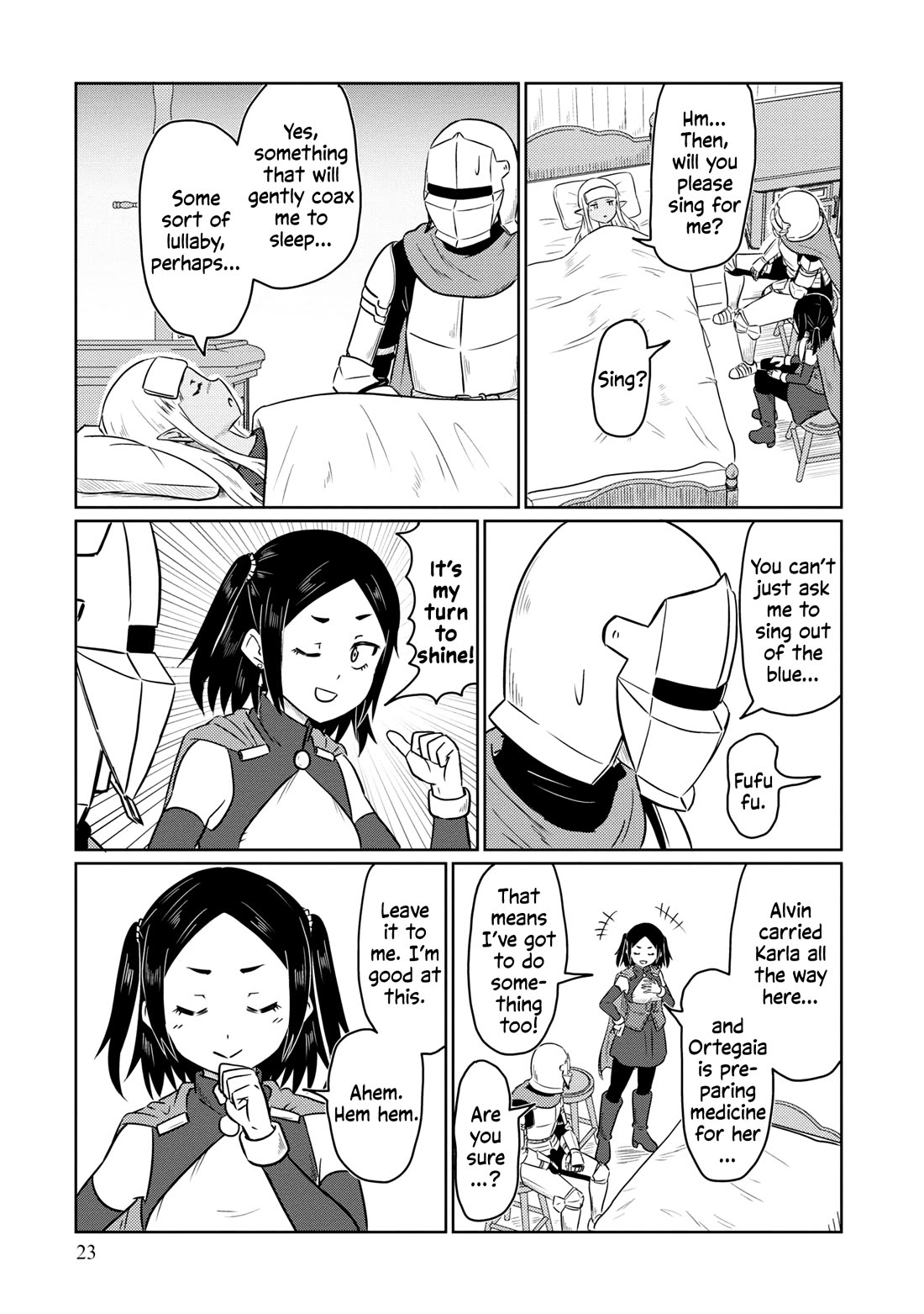 Kono Healer Mendokusai Chapter 61 page 4 - Chapter 61: Lullaby