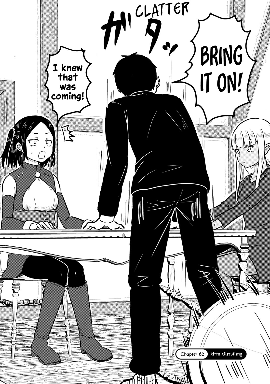 Kono Healer Mendokusai Chapter 62 page 3 - Chapter 62: Arm Wrestling