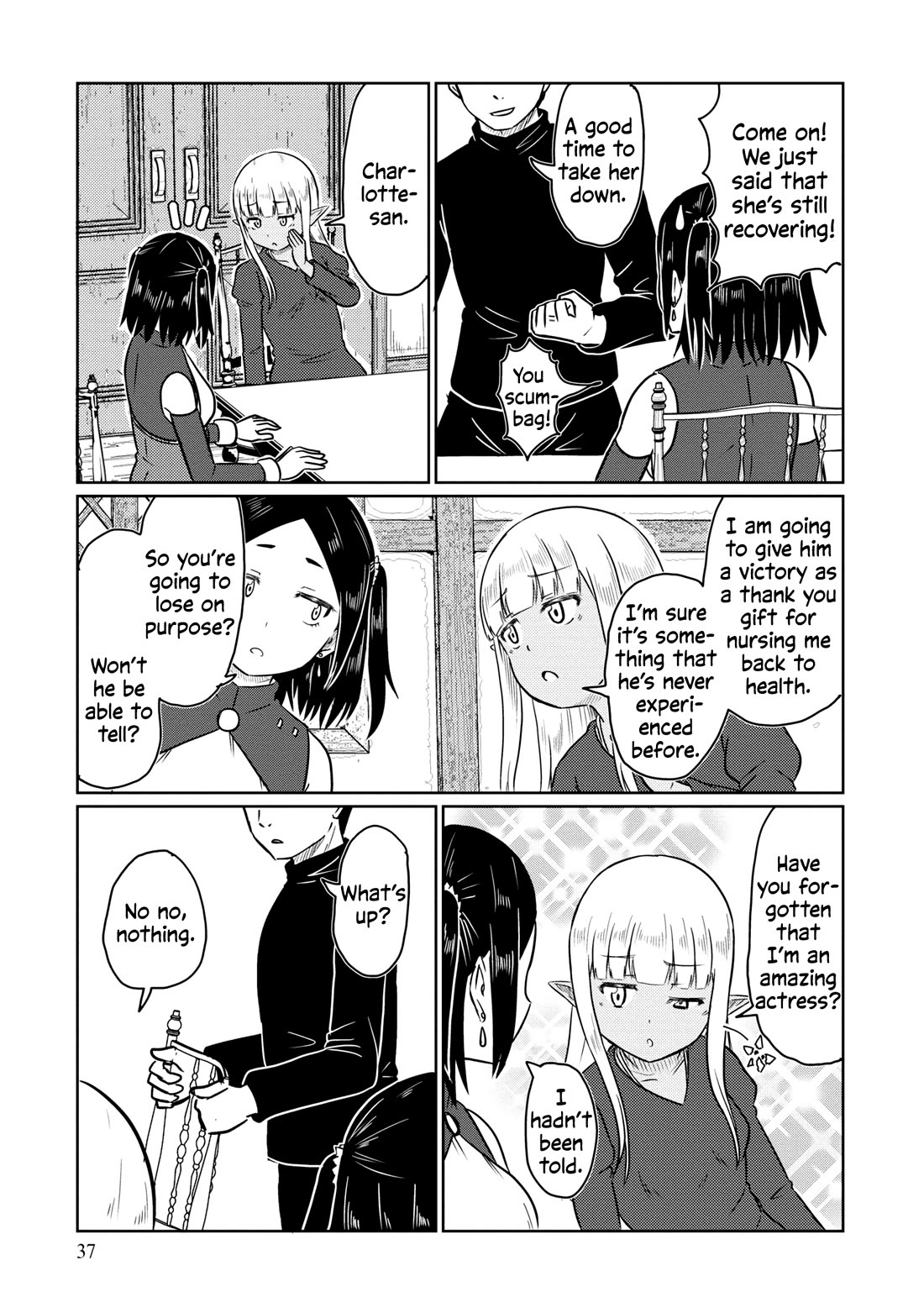 Kono Healer Mendokusai Chapter 62 page 4 - Chapter 62: Arm Wrestling