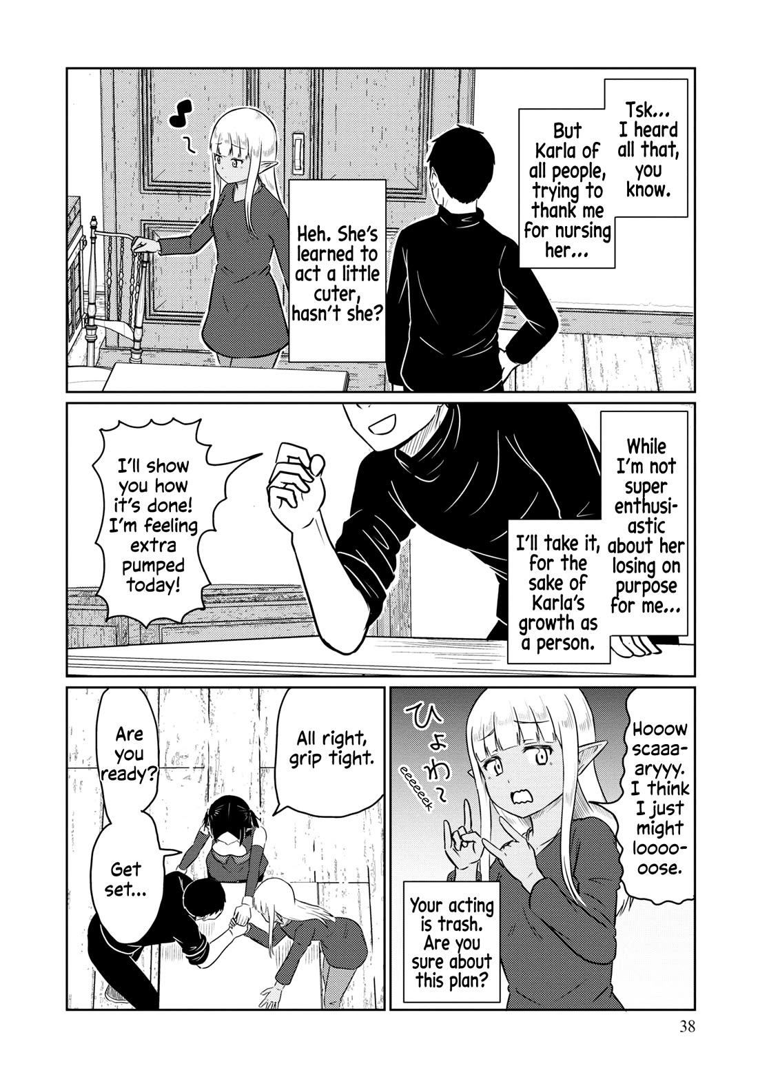 Kono Healer Mendokusai Chapter 62 page 5 - Chapter 62: Arm Wrestling
