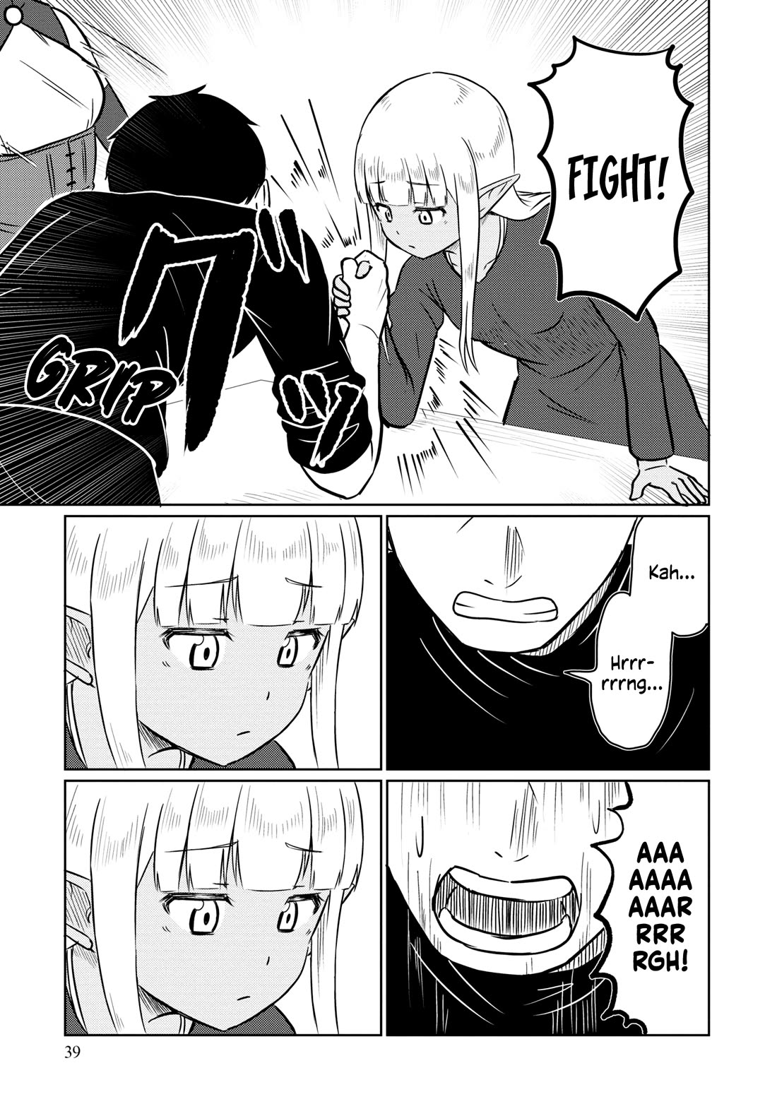 Kono Healer Mendokusai Chapter 62 page 6 - Chapter 62: Arm Wrestling