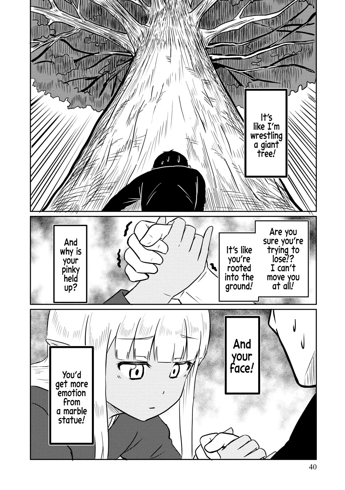 Kono Healer Mendokusai Chapter 62 page 7 - Chapter 62: Arm Wrestling