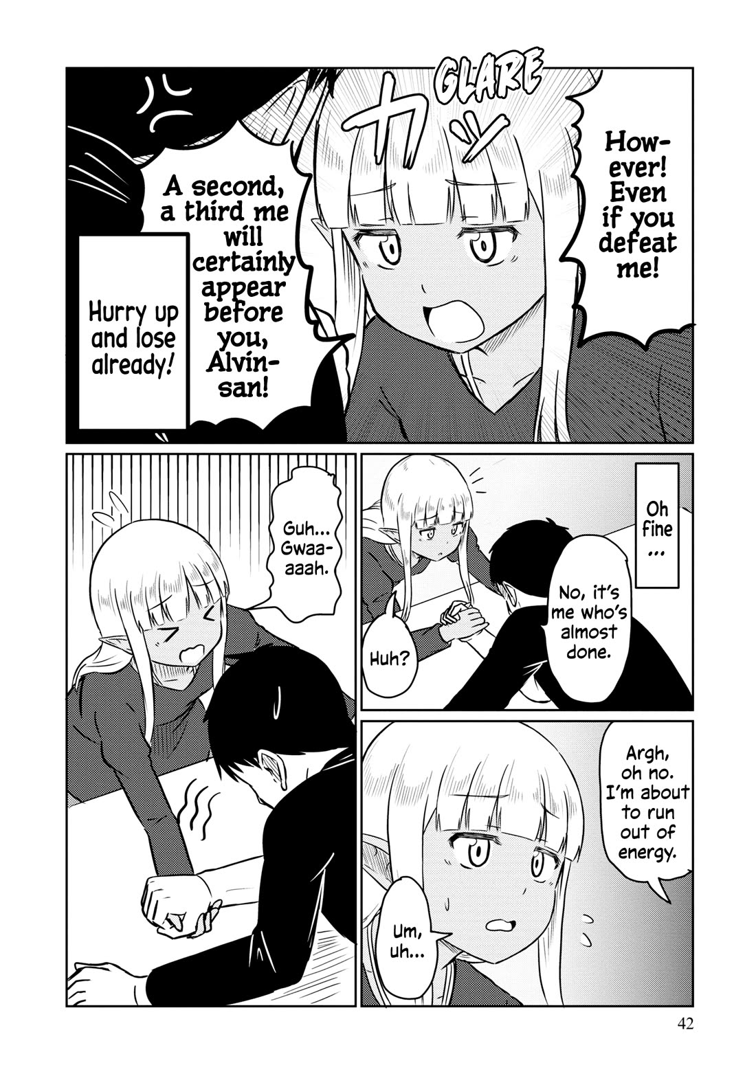Kono Healer Mendokusai Chapter 62 page 9 - Chapter 62: Arm Wrestling