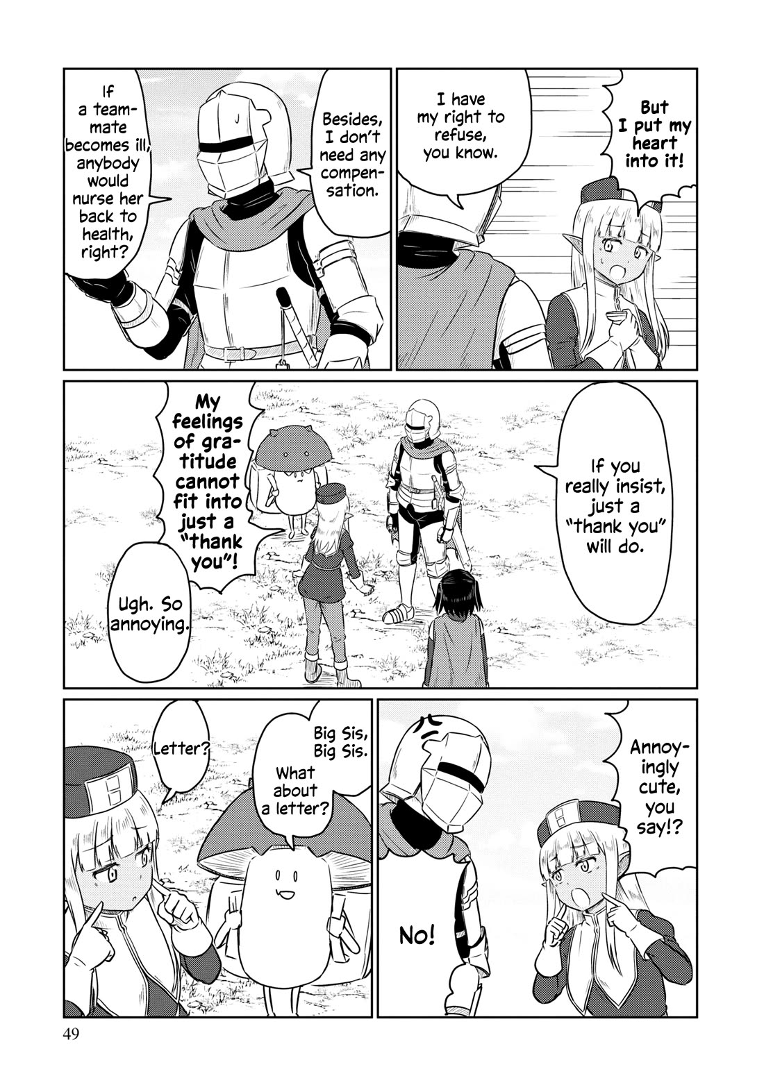 Kono Healer Mendokusai Chapter 63 page 4 - Chapter 63: Letter