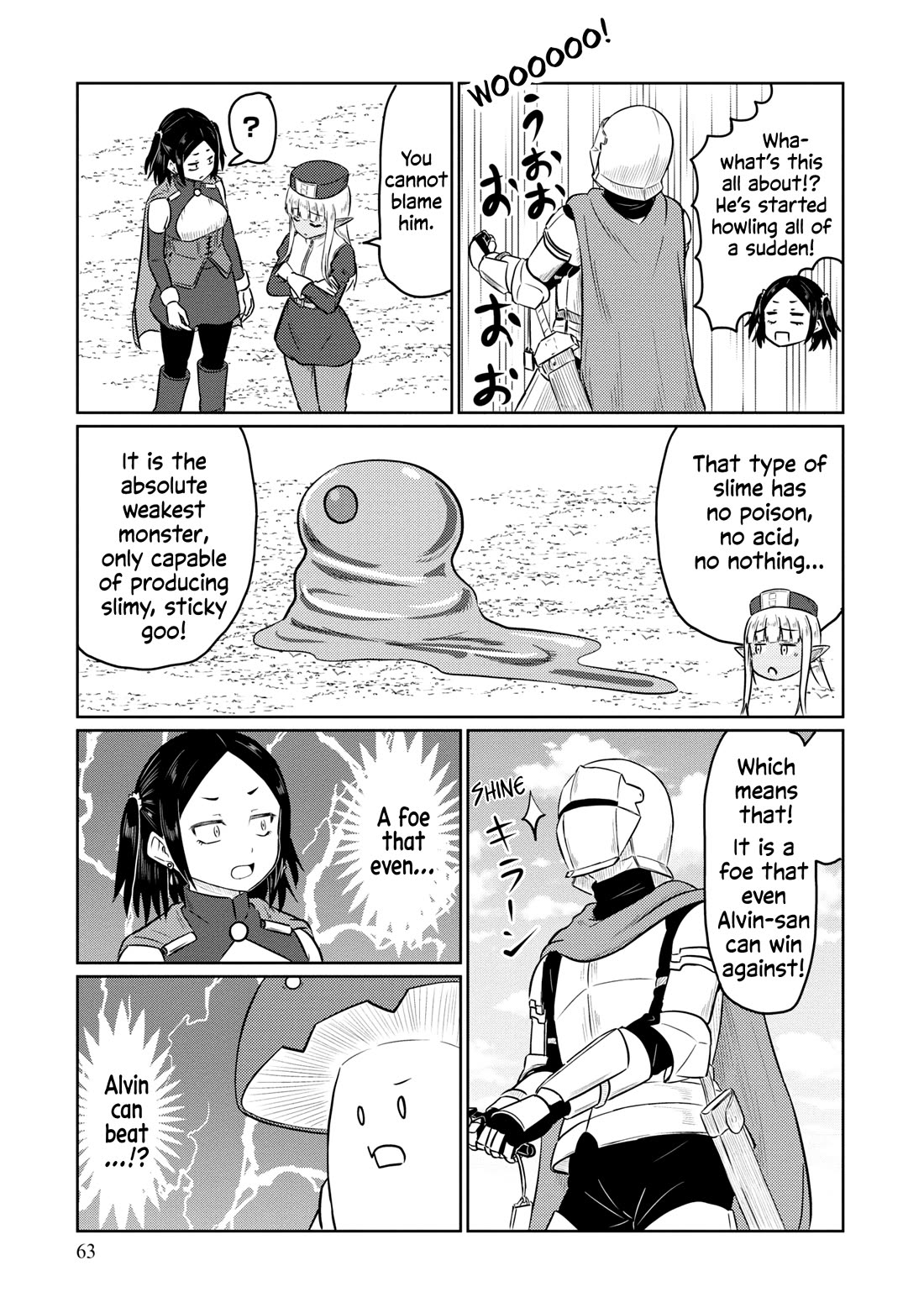 Kono Healer Mendokusai Chapter 64 page 4 - Chapter 64: Slime