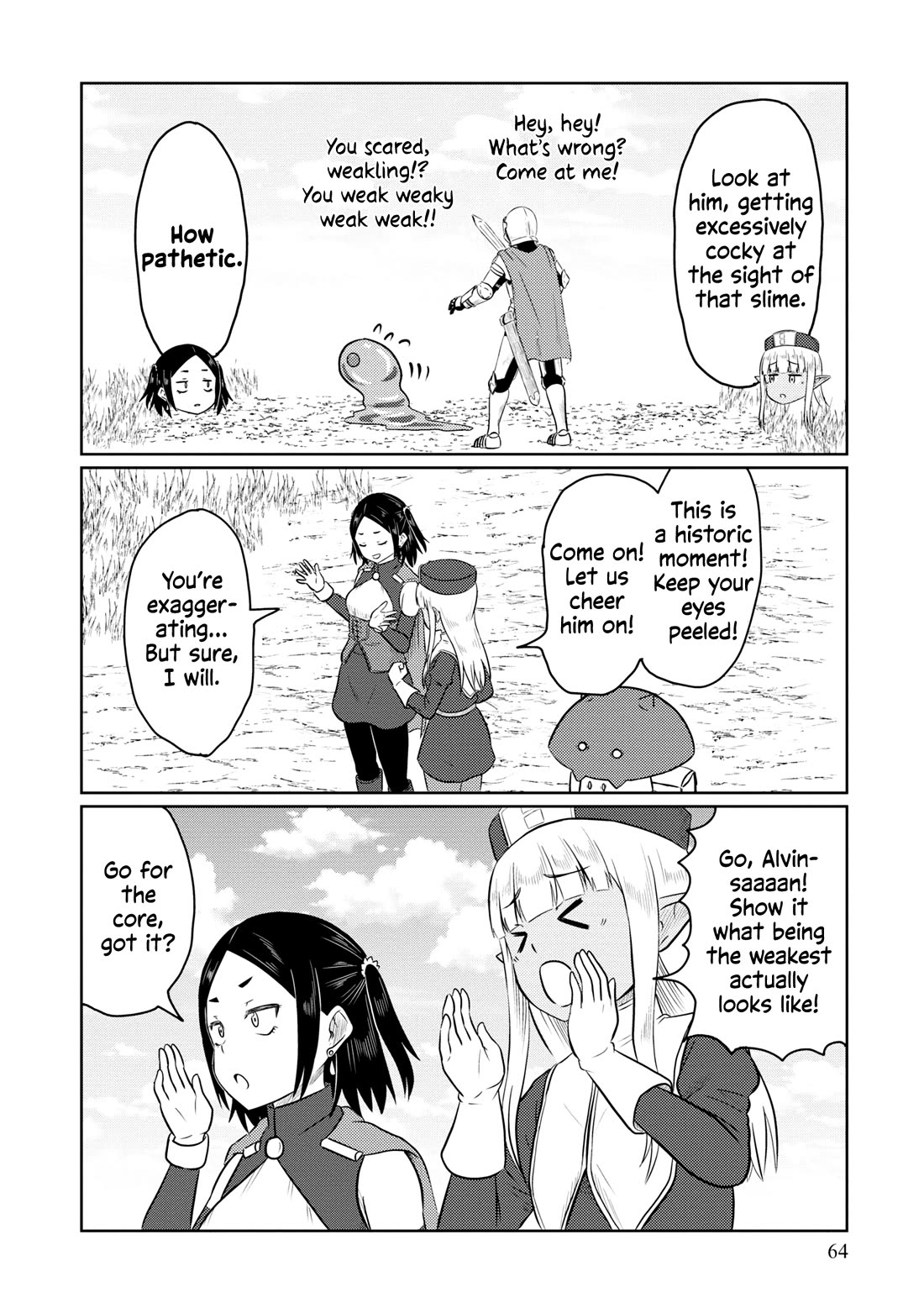 Kono Healer Mendokusai Chapter 64 page 5 - Chapter 64: Slime