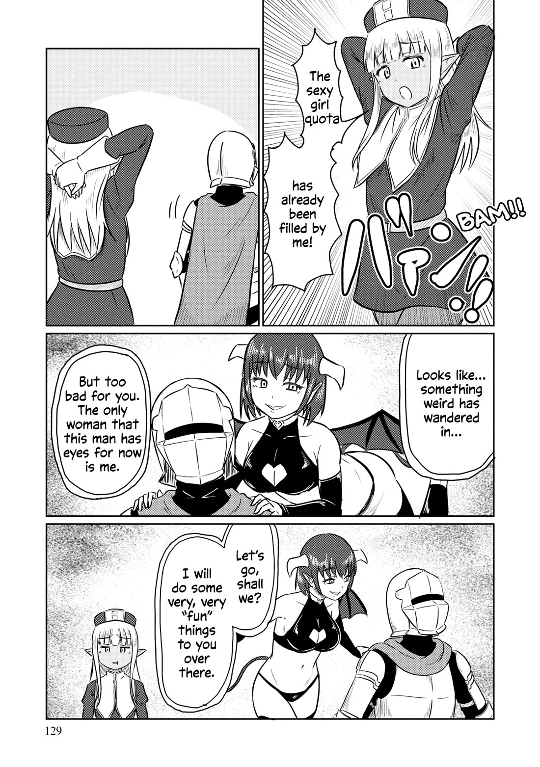 Kono Healer Mendokusai Chapter 68.1 page 4 - Chapter 68.1: The Team Encounters a Crazy Monster